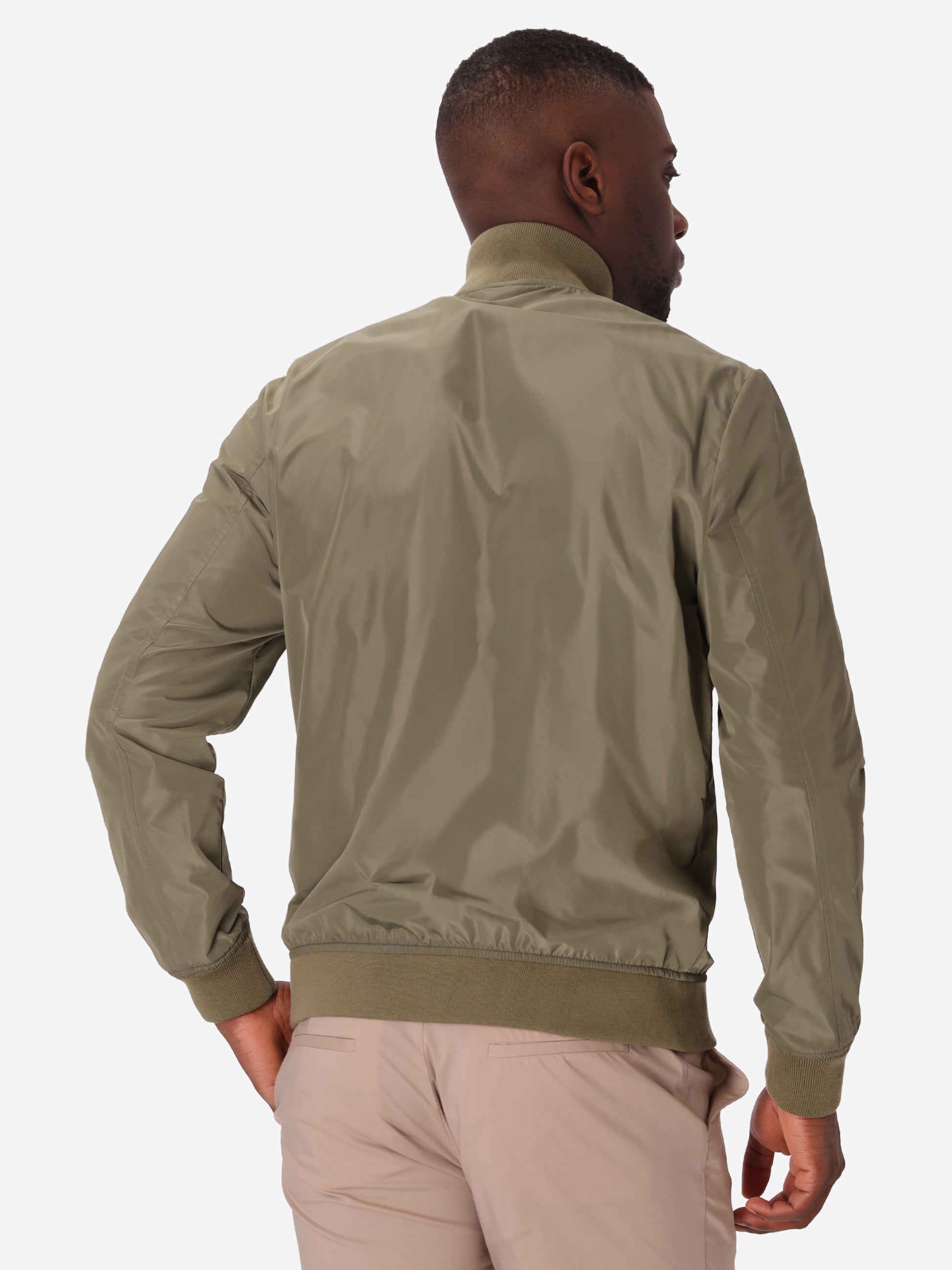 Onice Wasserabweisender Atmungsaktiver Nylon-Feel Bomber