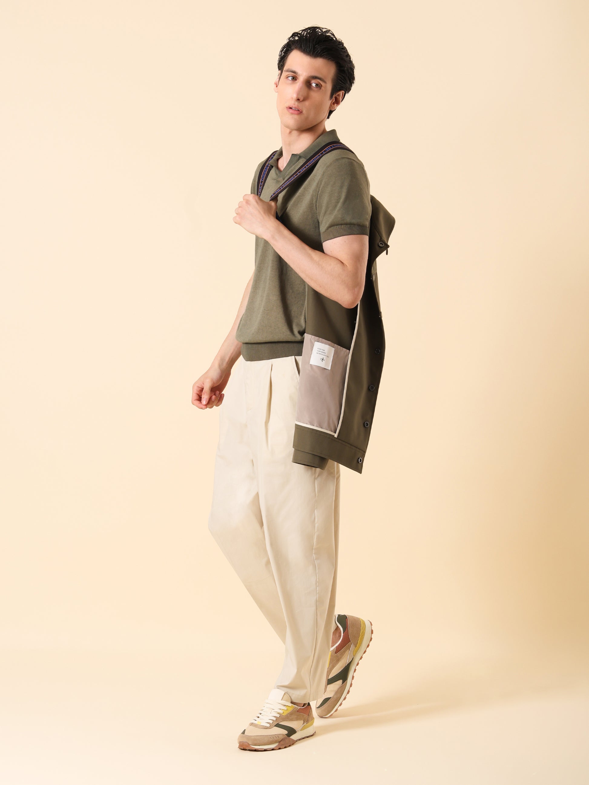 Aviatorjacke For The Future Aus Technischem Materialmix