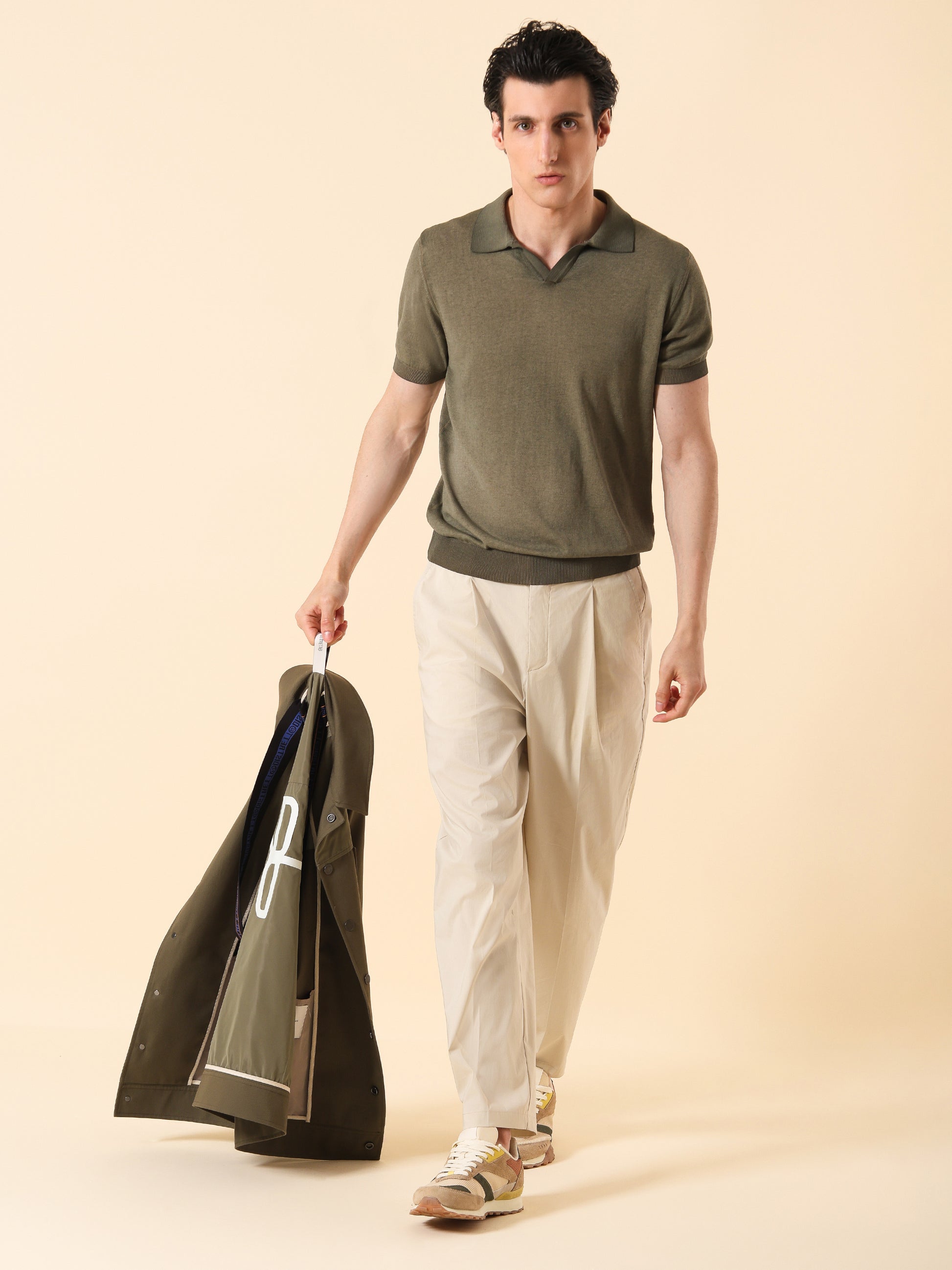 Aviatorjacke For The Future Aus Technischem Materialmix