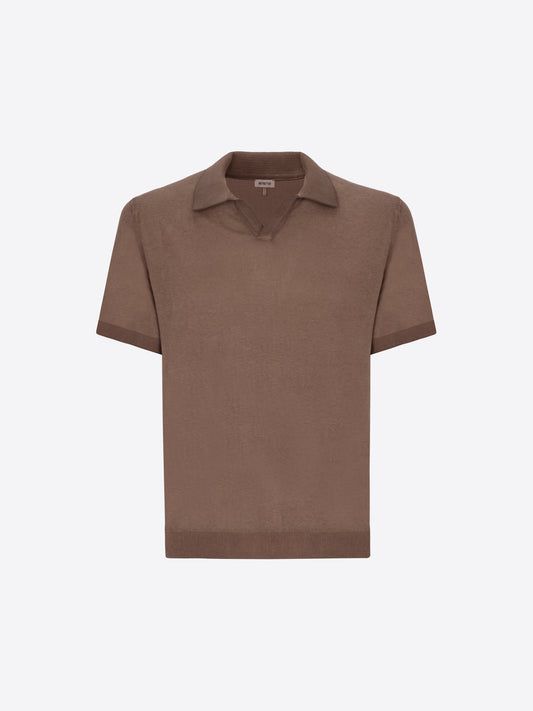 Granito Polo Aus Garment-Dyed Baumwollgarn Mit Double-Tone Innen/Außen-Behandlung