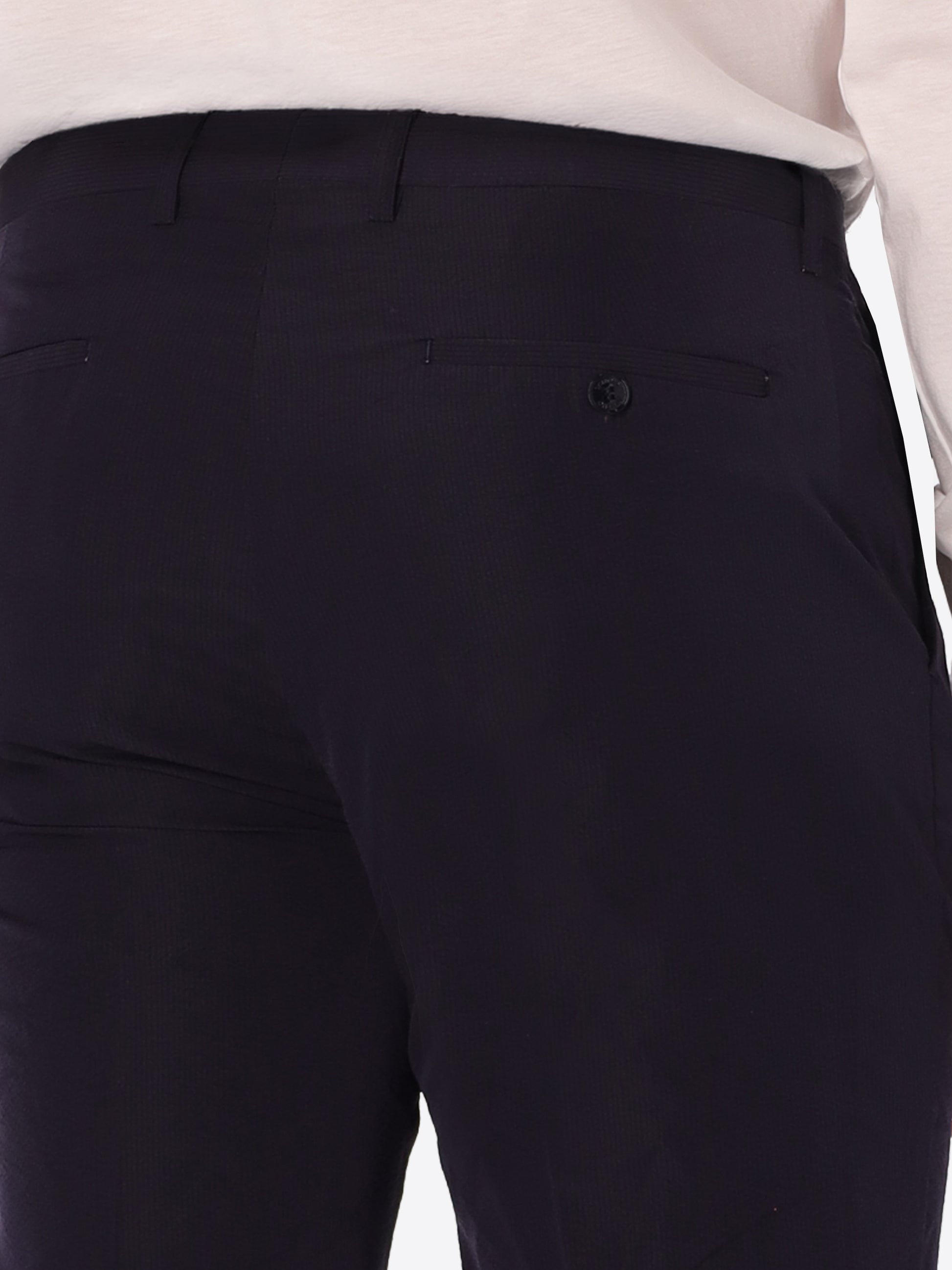 Arezzo Tailoring-HoseAus Super-Comfort Feinstruktur-Streifen-Gewebe - Icon