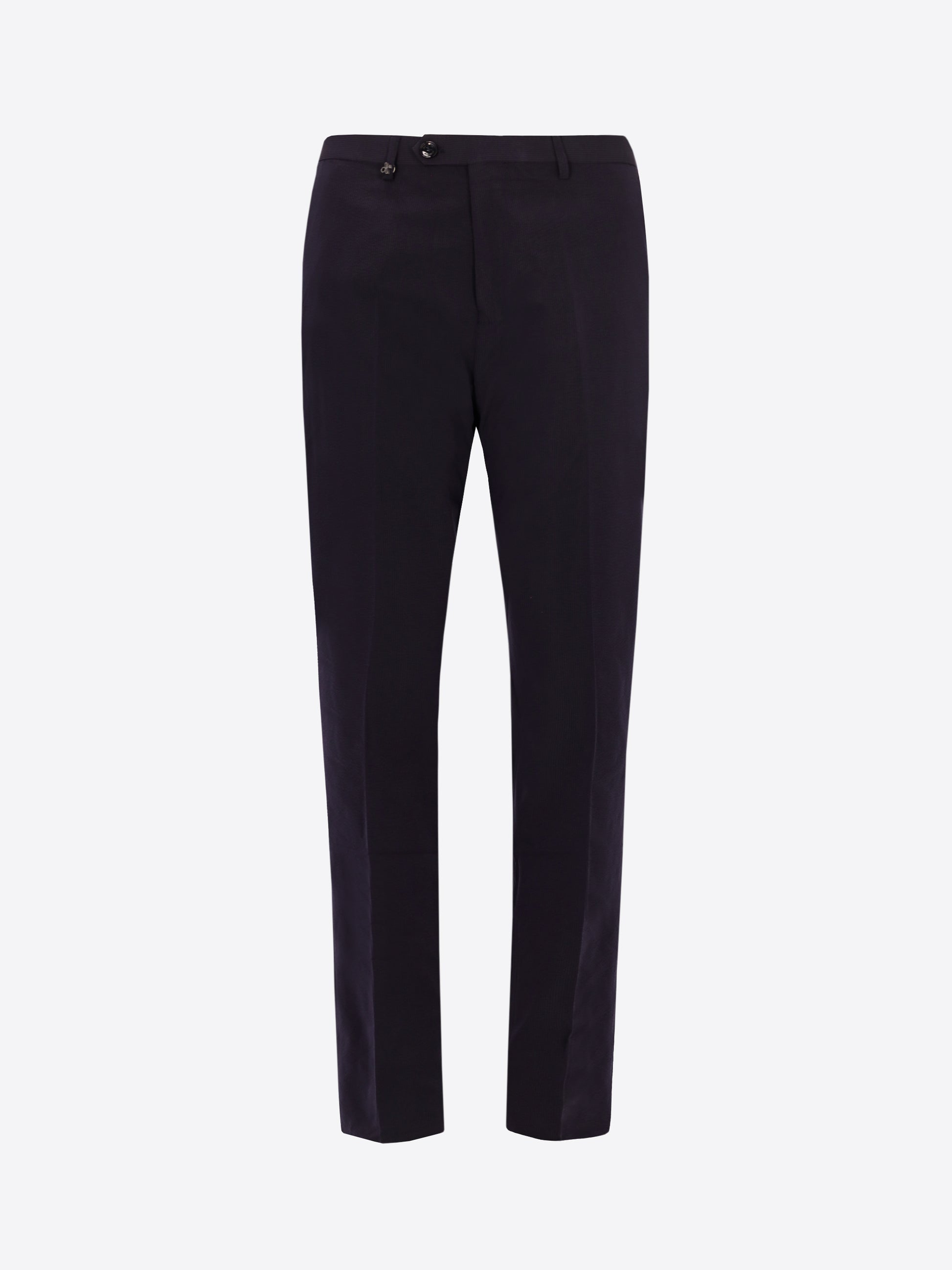 Blue Suit Arezzo In Super-Comfort Embossed Fine Stripe Fabric