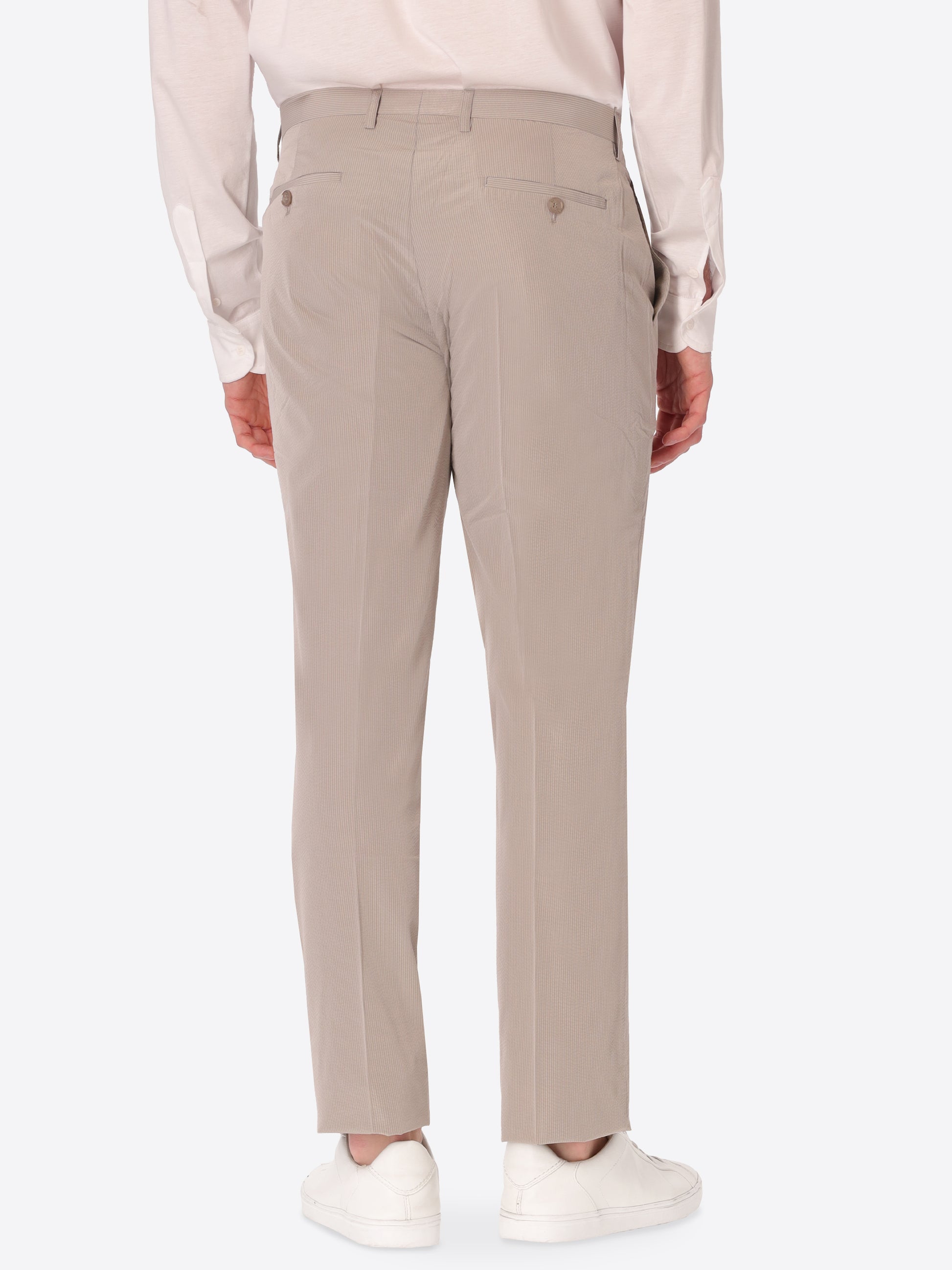 Arezzo Tailoring-HoseAus Super-Comfort Feinstruktur-Streifen-Gewebe - Icon