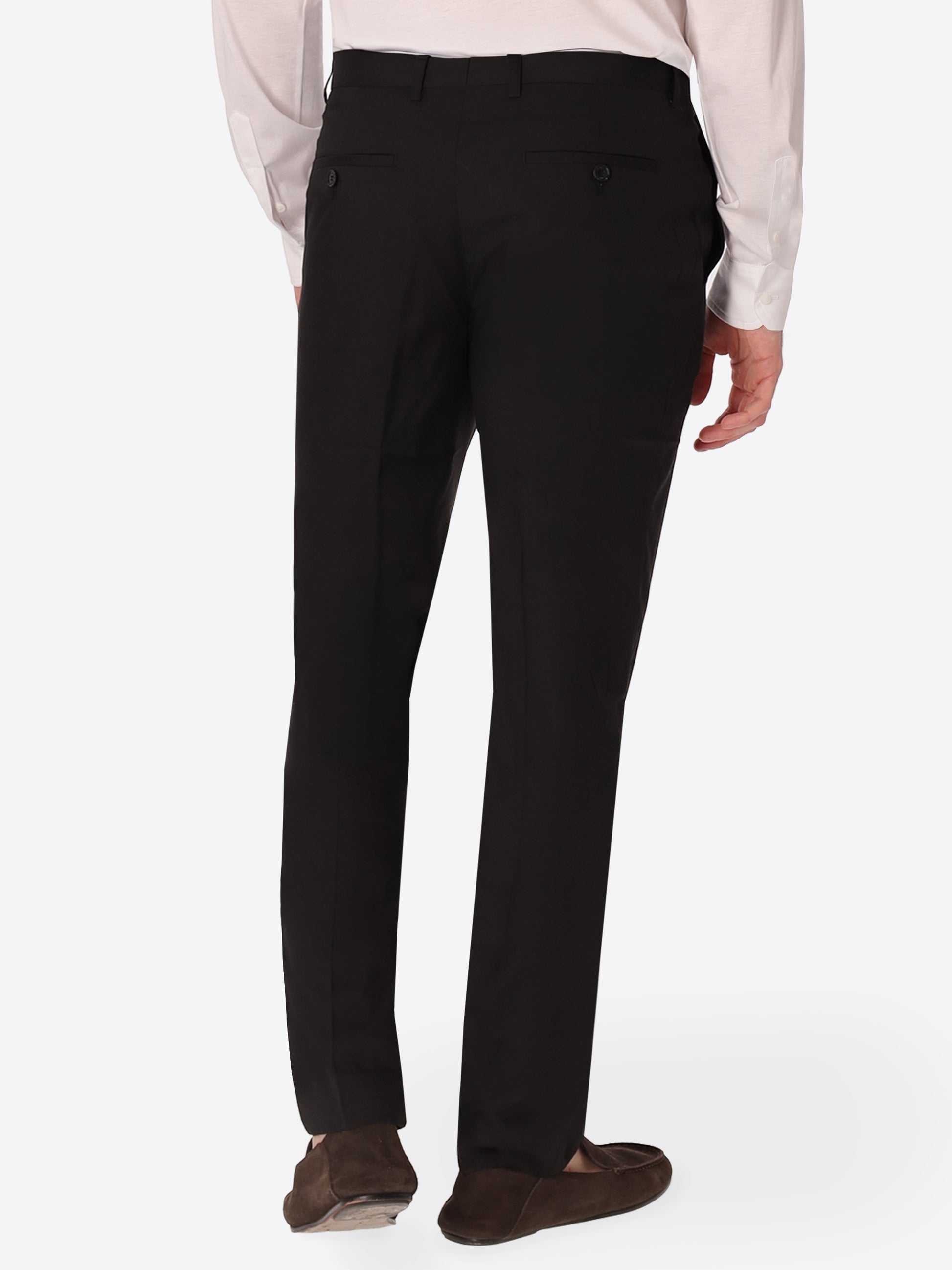 Alabastro Tailoring-Hose Aus Super-Comfort Cool-Wool-Effekt-Gewebe