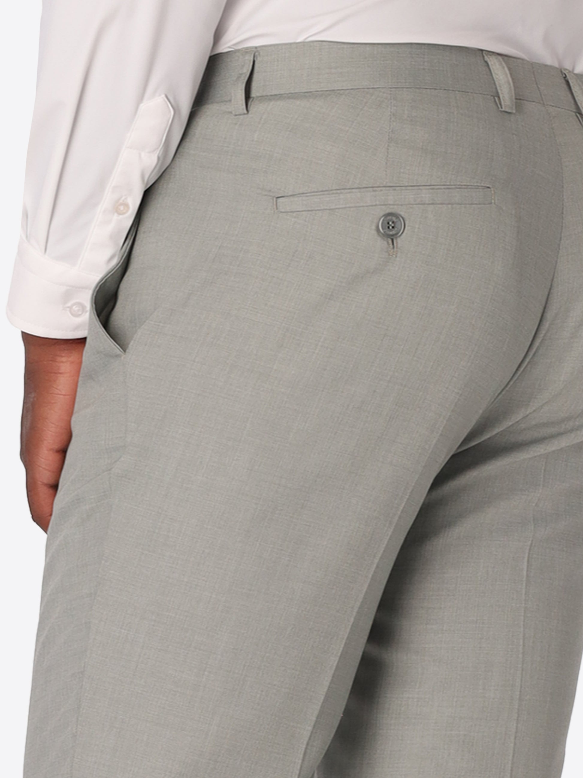 Alabastro Tailoring-Hose Aus Super-Comfort Cool-Wool-Effekt-Gewebe