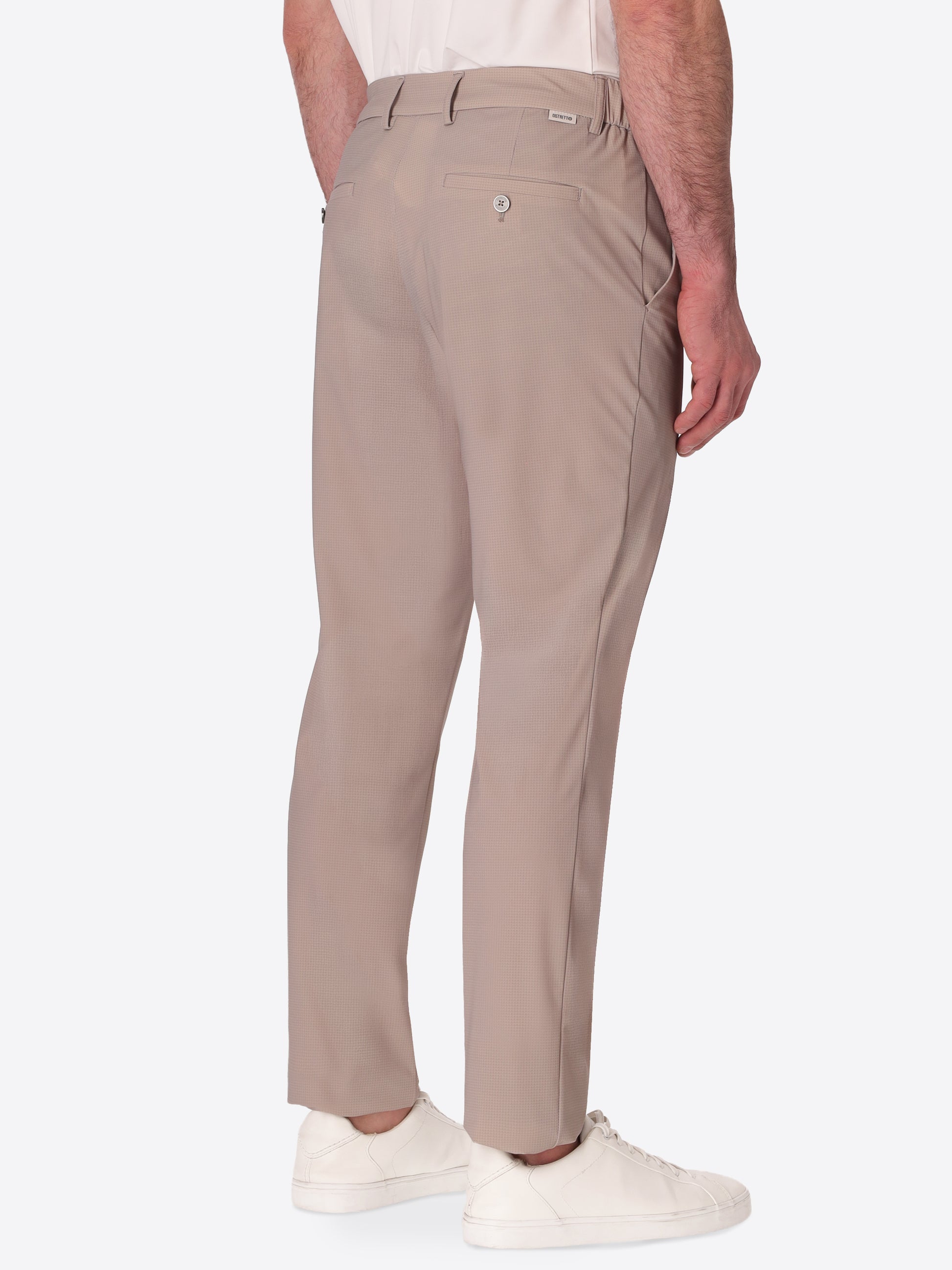 Pantalone York High-Perform12 Sequoia In Tessuto Micro Disegno Stampato