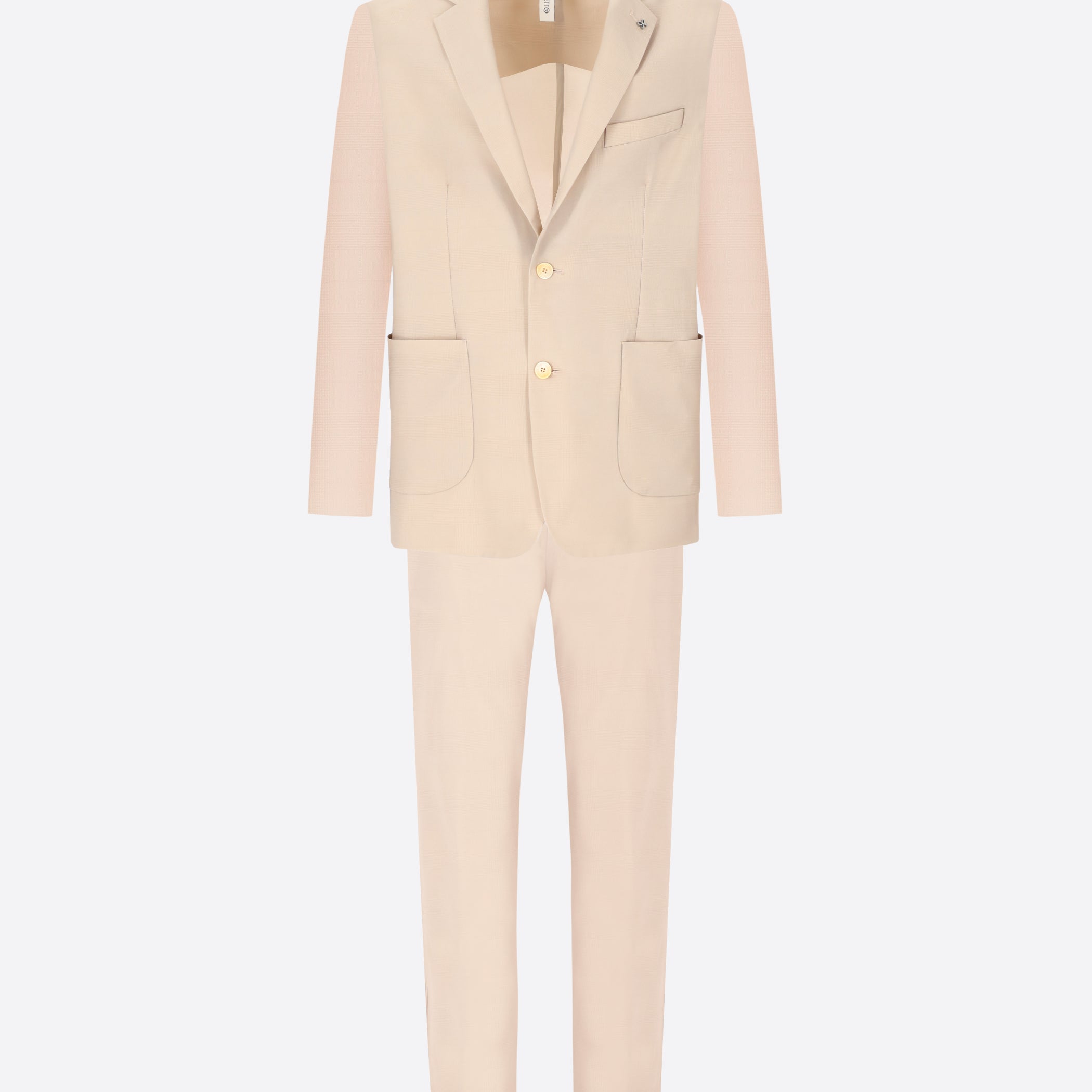 High-Perform12 Era Suit Travertine In Micro-Structured Performance Fabric