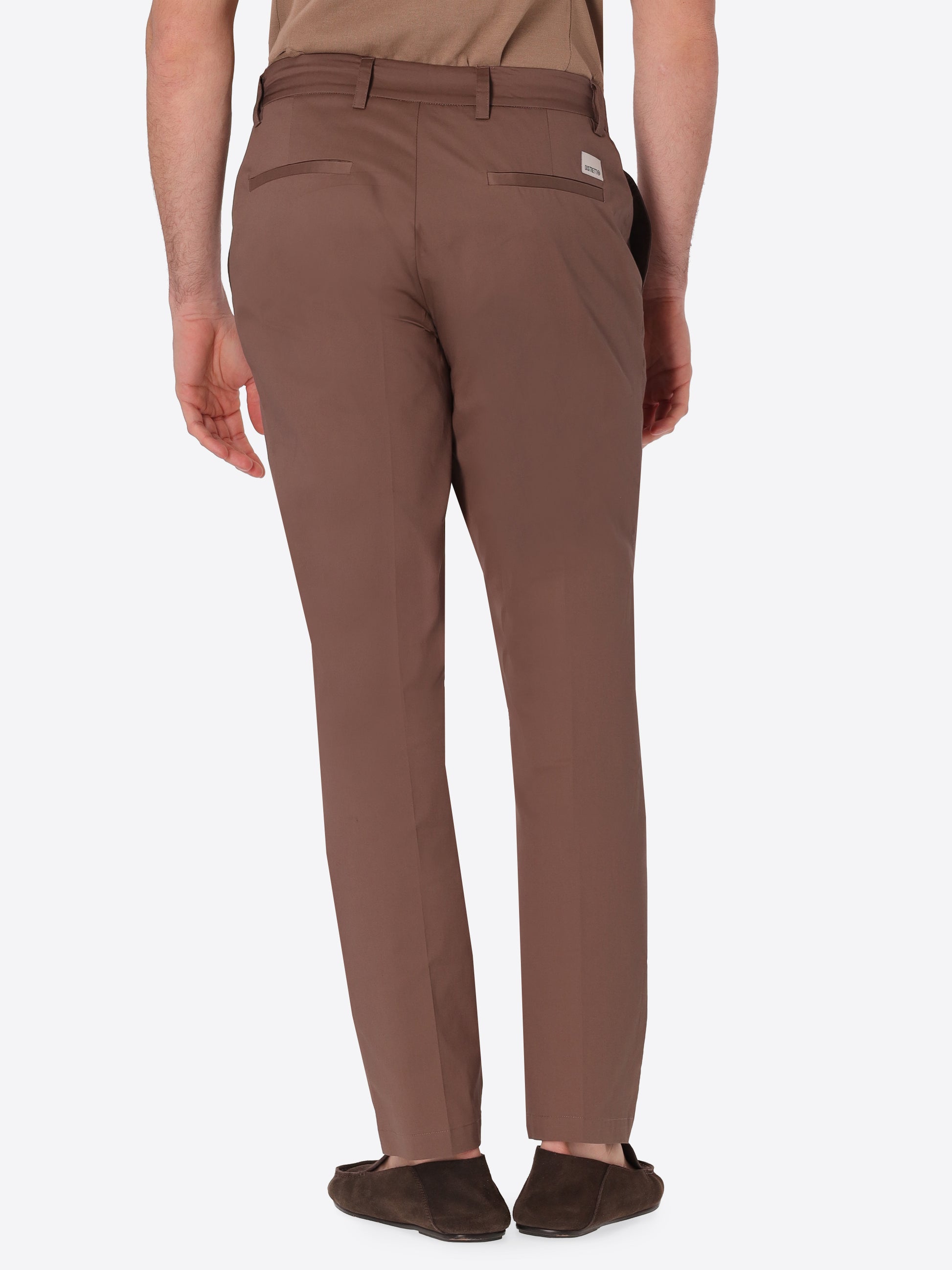 York Trousers Grano In Ultralight Cotton-Nylon Blend Fabric