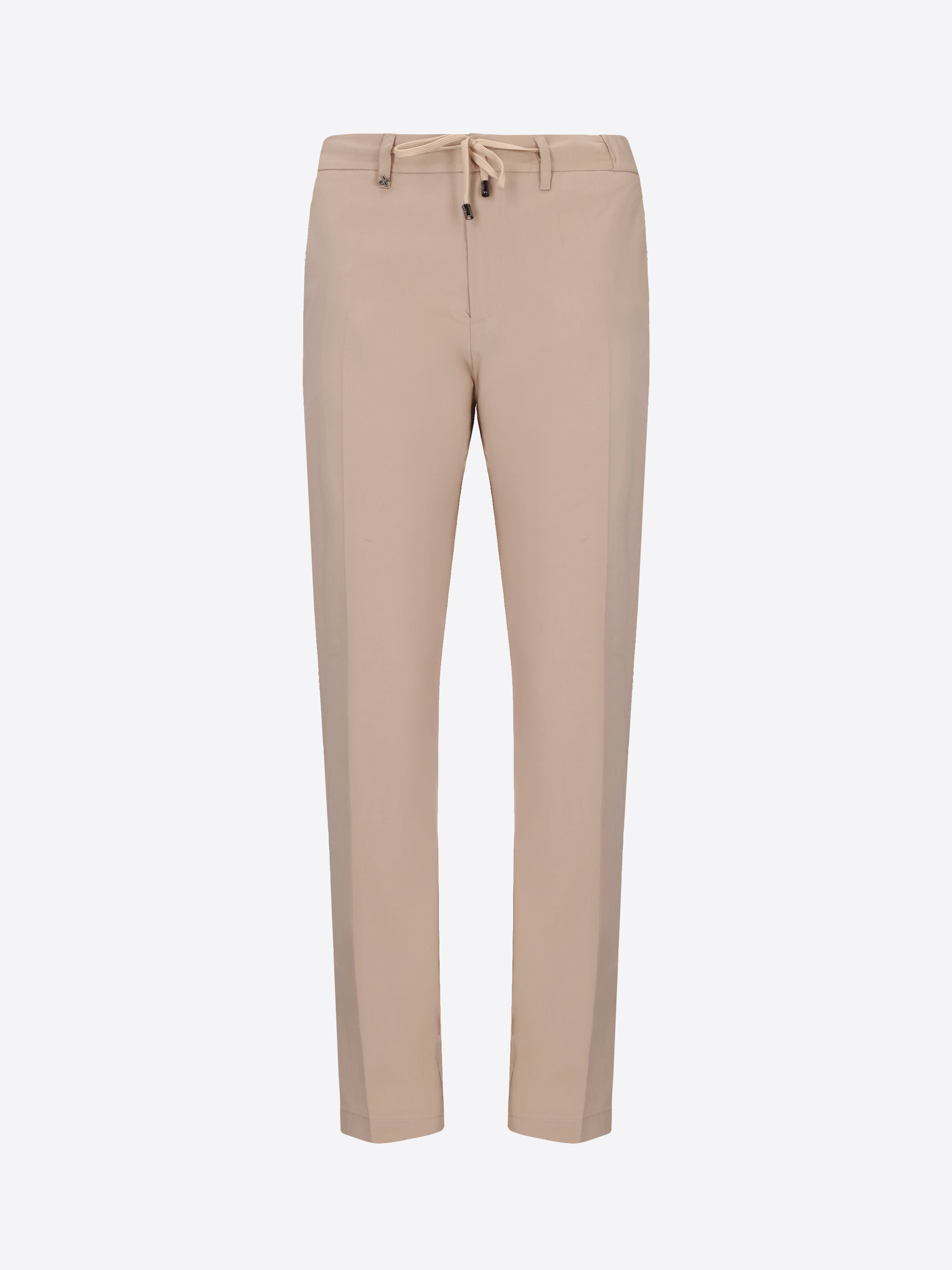 York Trousers Grano In Ultralight Cotton-Nylon Blend Fabric