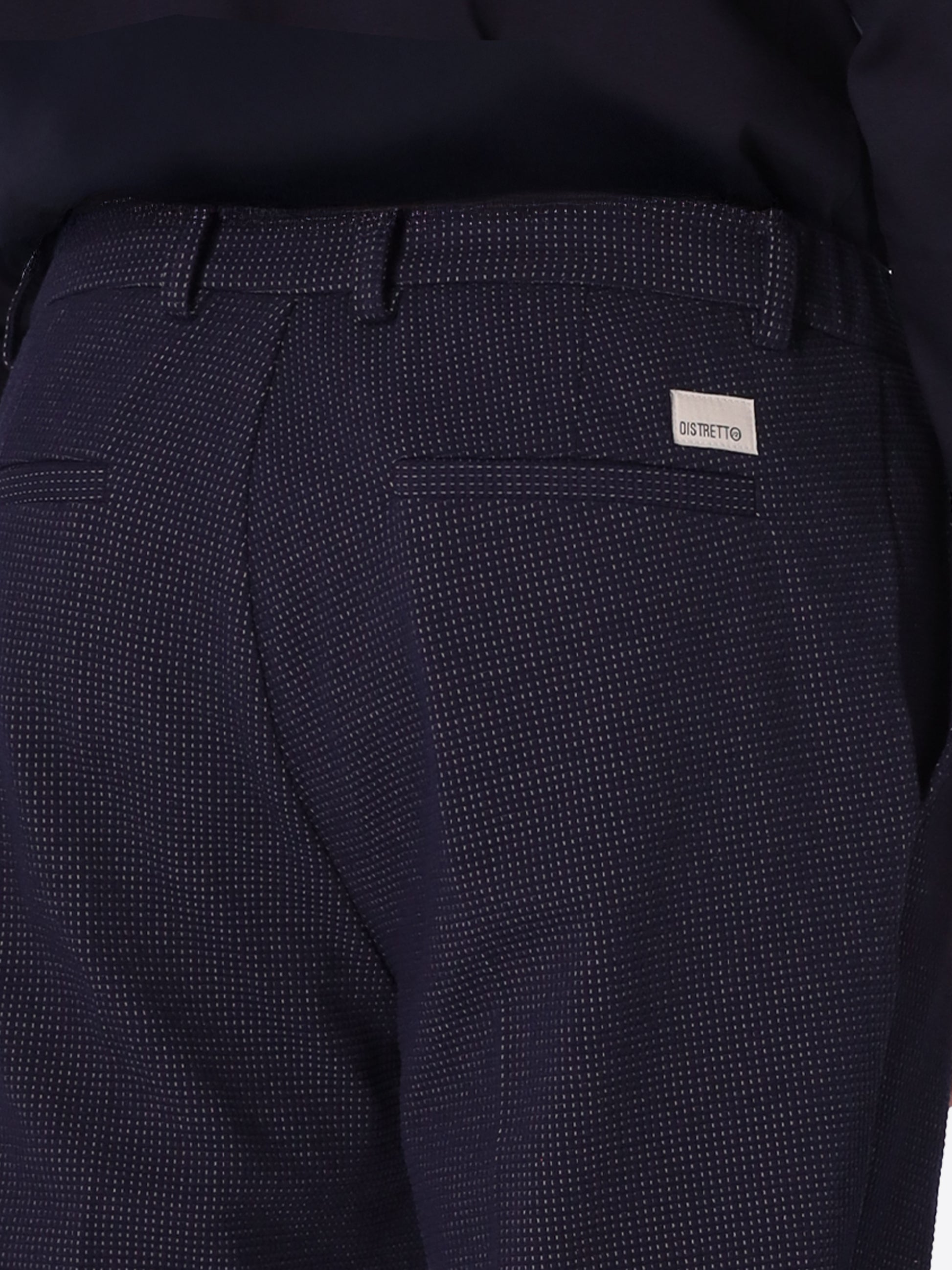 York Trousers Conte In Structured Jersey Super-Comfort Fabric
