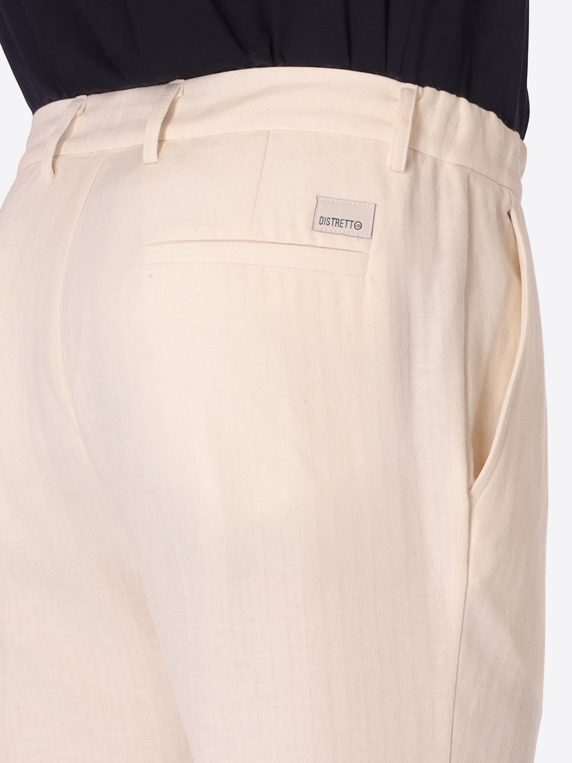 Pantalone Rio Pence Trifoglio In Tessuto Leggero Con Disegno Resca