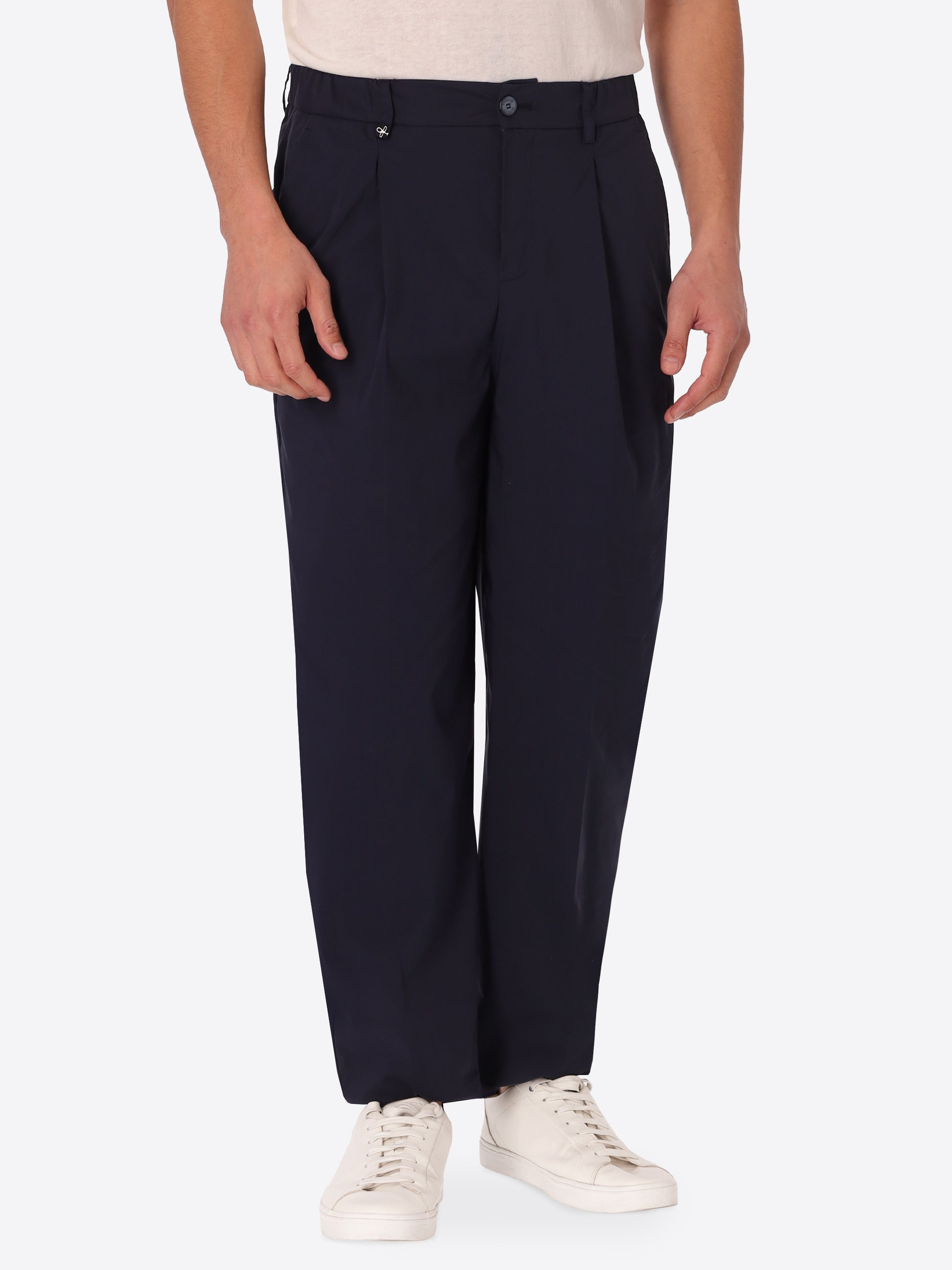 Pantalone Ban Grano In Tessuto Misto Cotone Nylon Ultraleggero