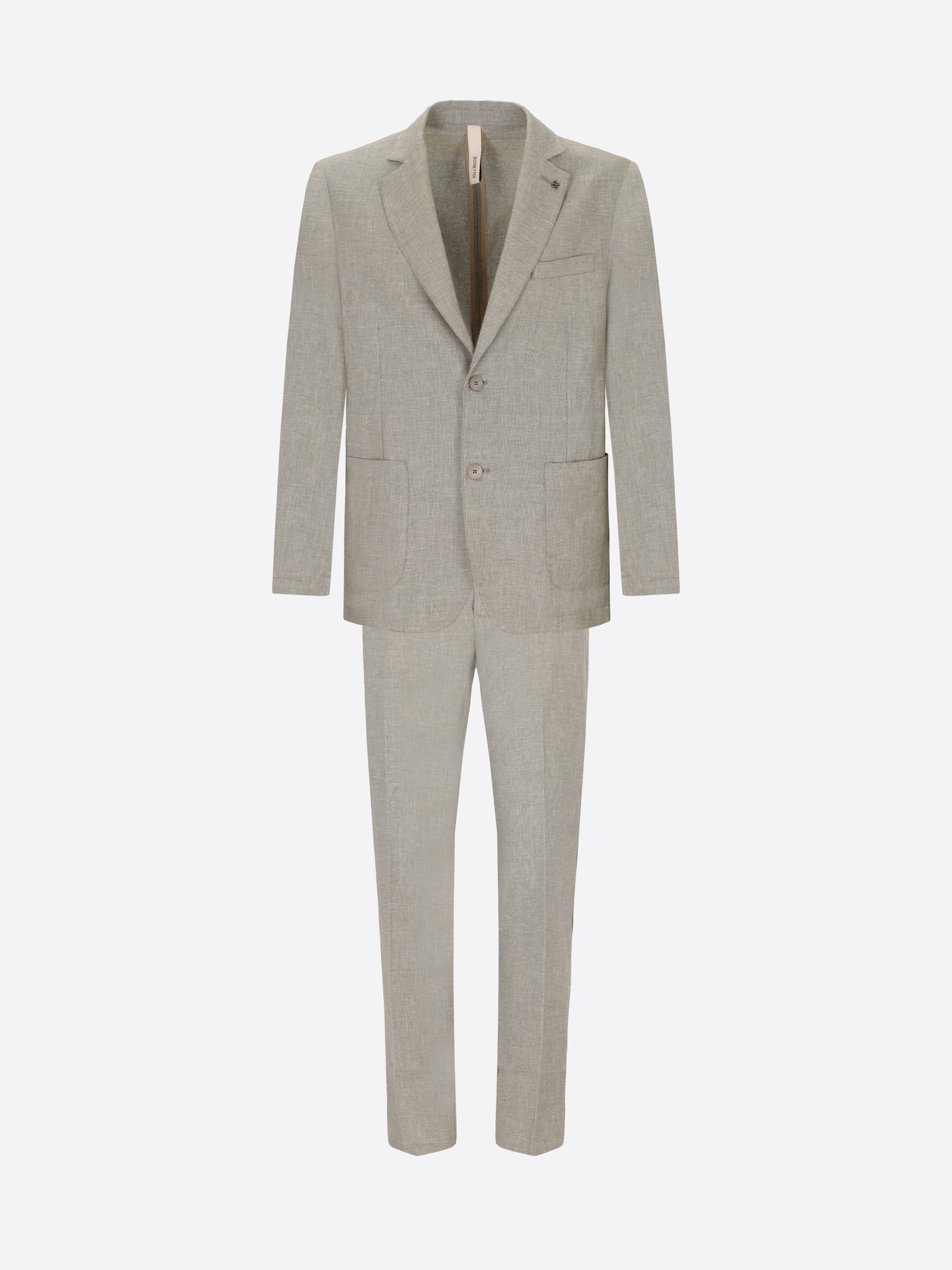 Certo Suit Moss In Soft-Touch Linen Blend Fabric