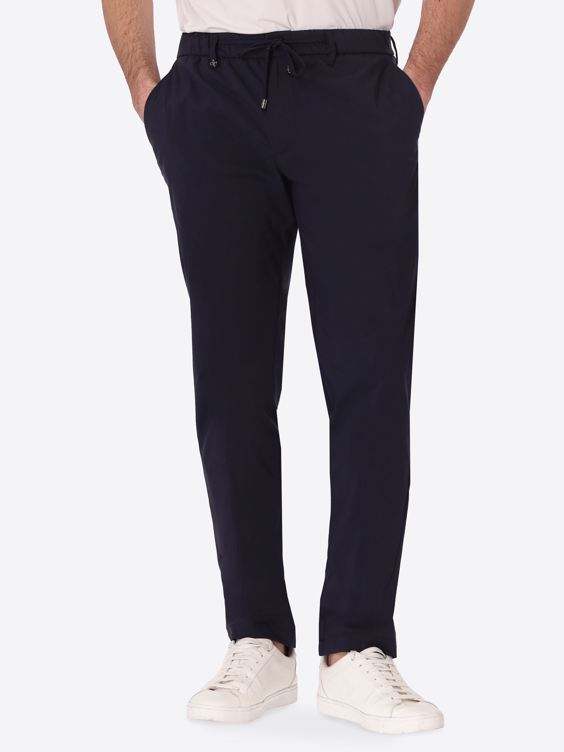 Relax Trousers Grano In Ultralight Cotton-Nylon Blend Fabric