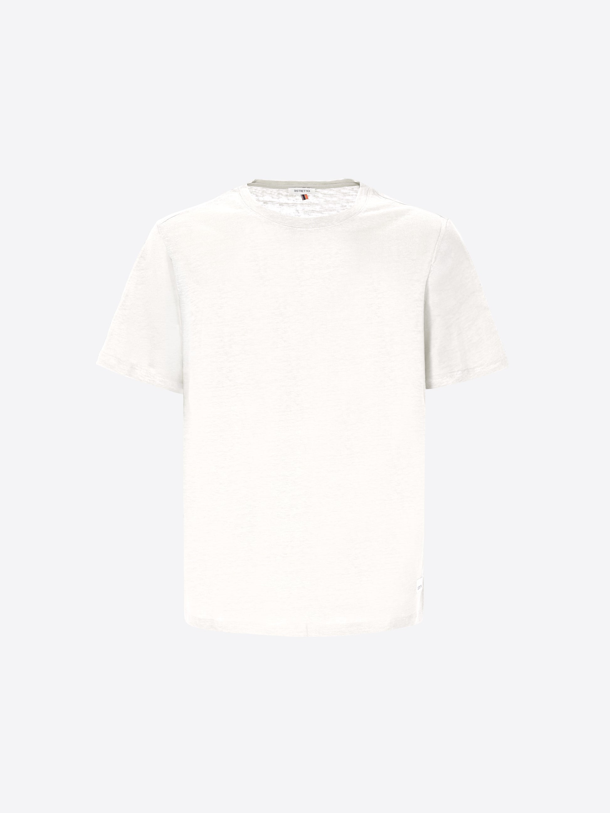 T-Shirt Royan In Tessuto Lino Mano Fresca