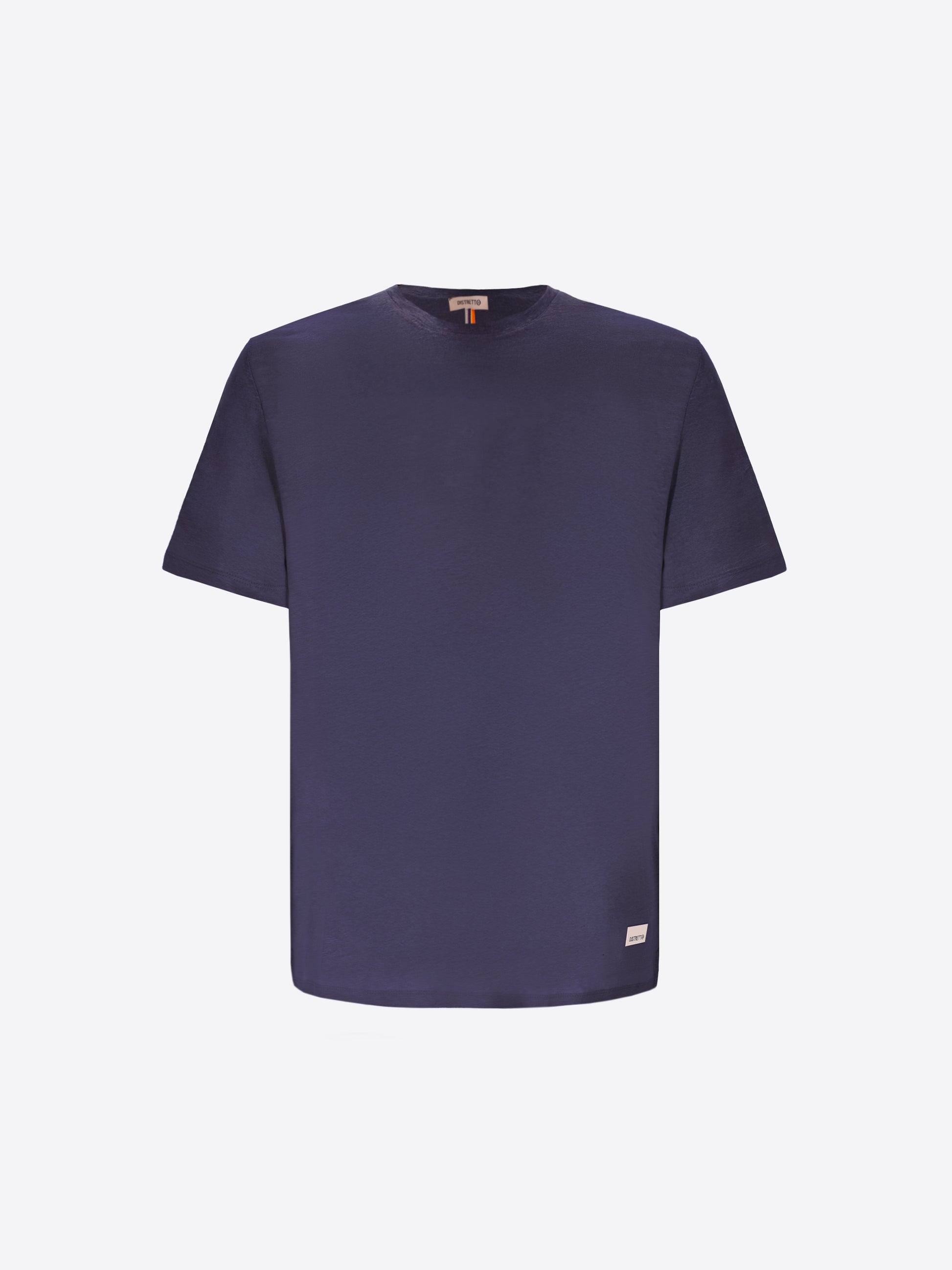 T-Shirt Royan In Tessuto Lino Mano Fresca