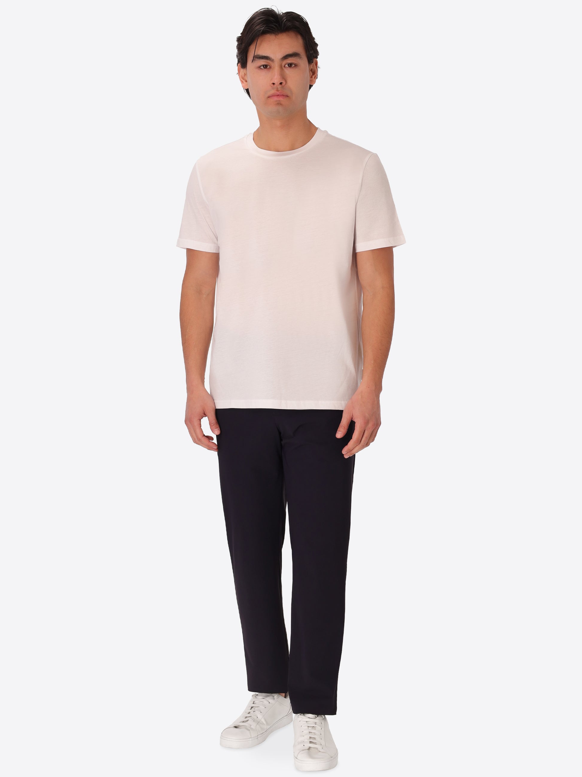 Menta T-Shirt Aus Baumwolle-Modal Mit Frischem Griff