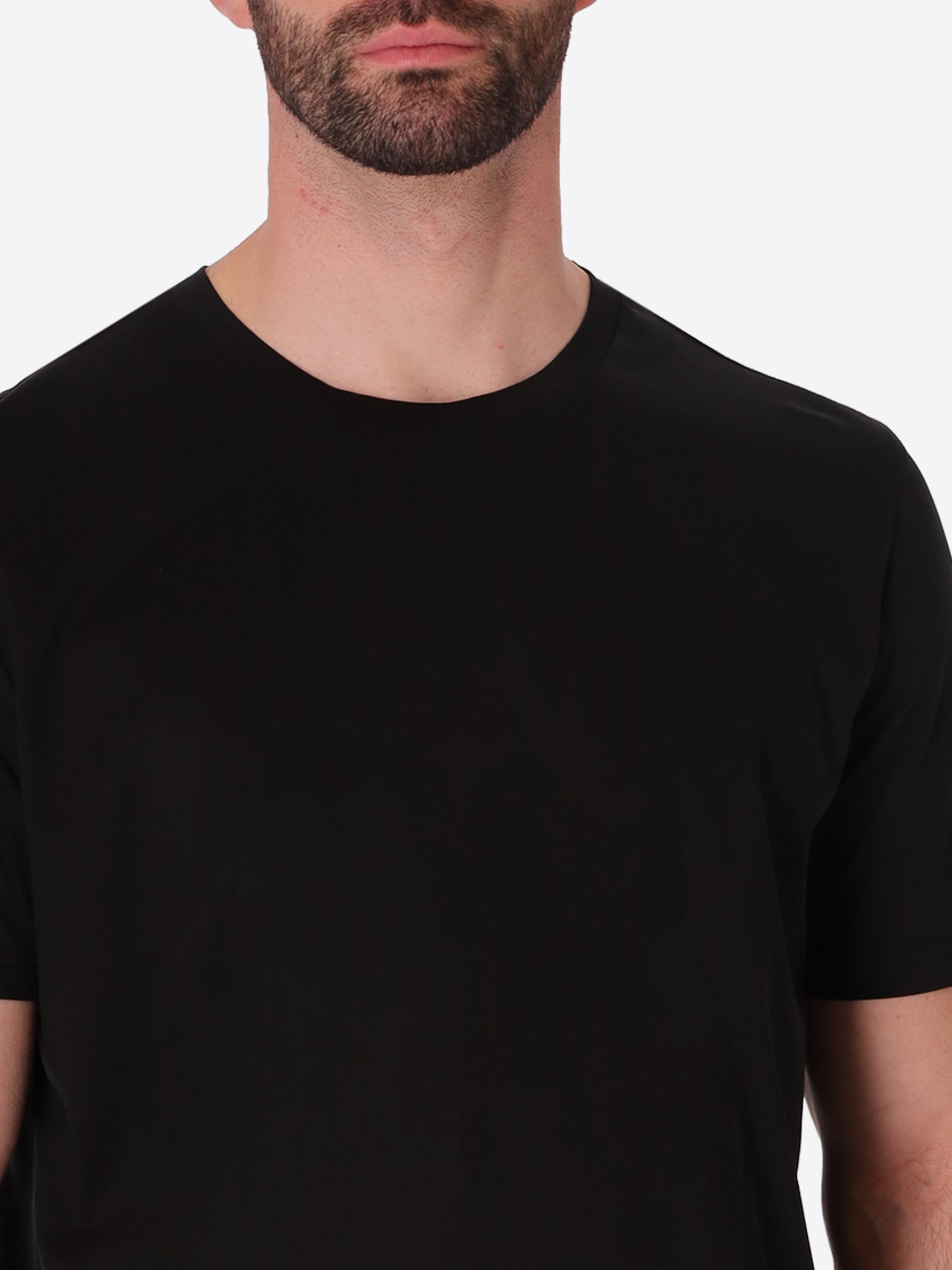 Menta T-Shirt Aus Baumwolle-Modal Mit Frischem Griff