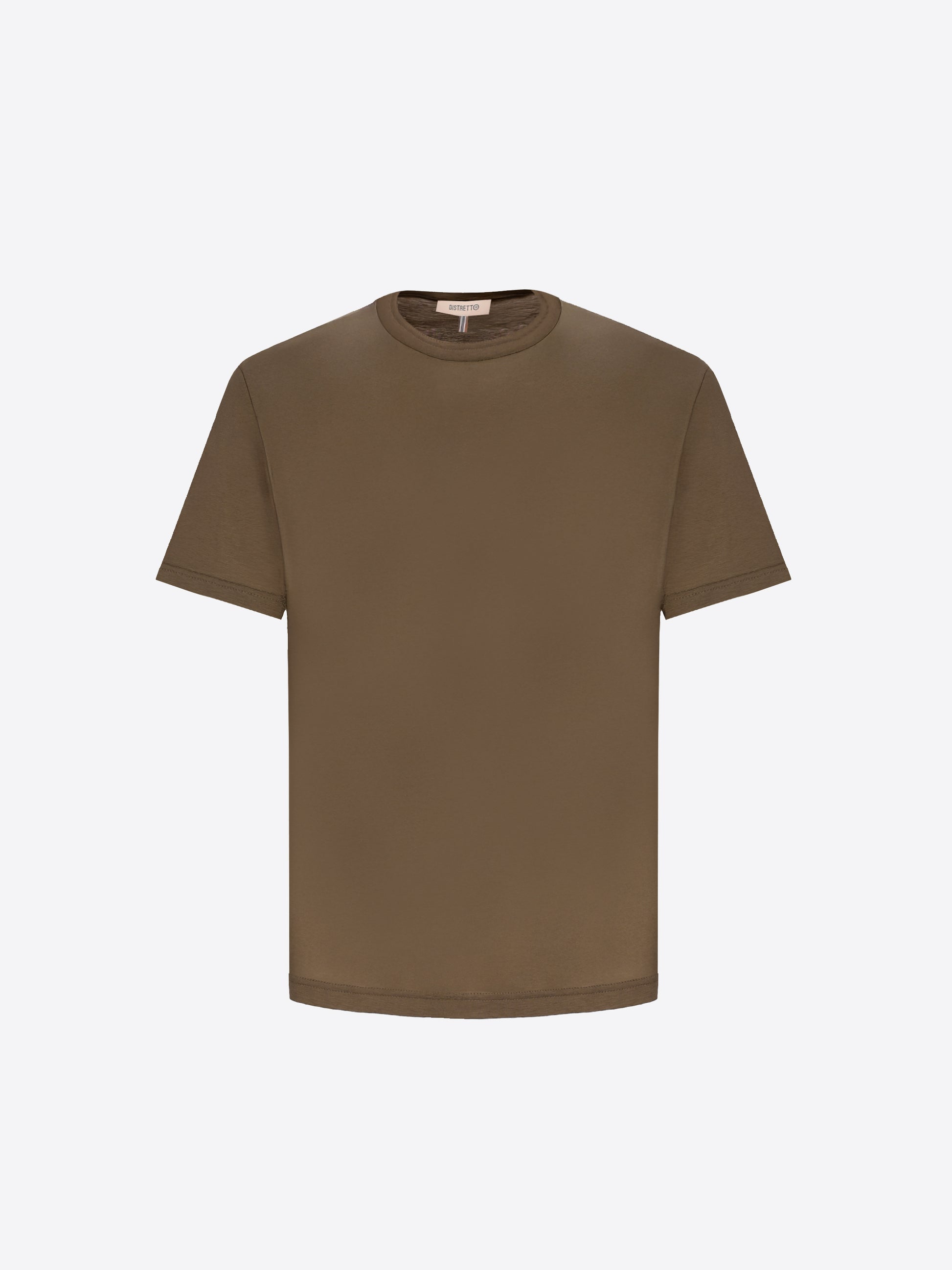 Menta T-Shirt Aus Baumwolle-Modal Mit Frischem Griff