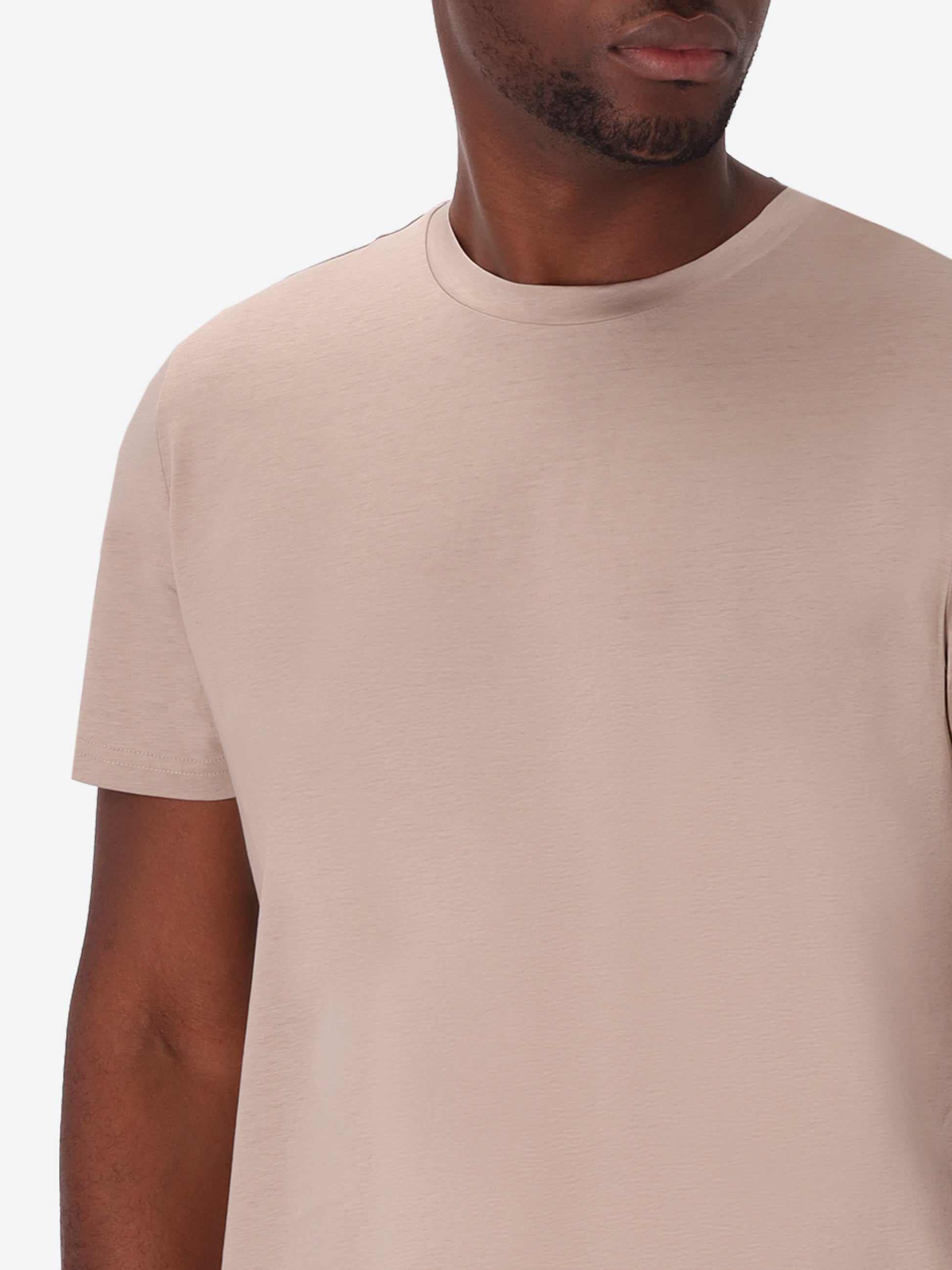 Menta T-Shirt Aus Baumwolle-Modal Mit Frischem Griff