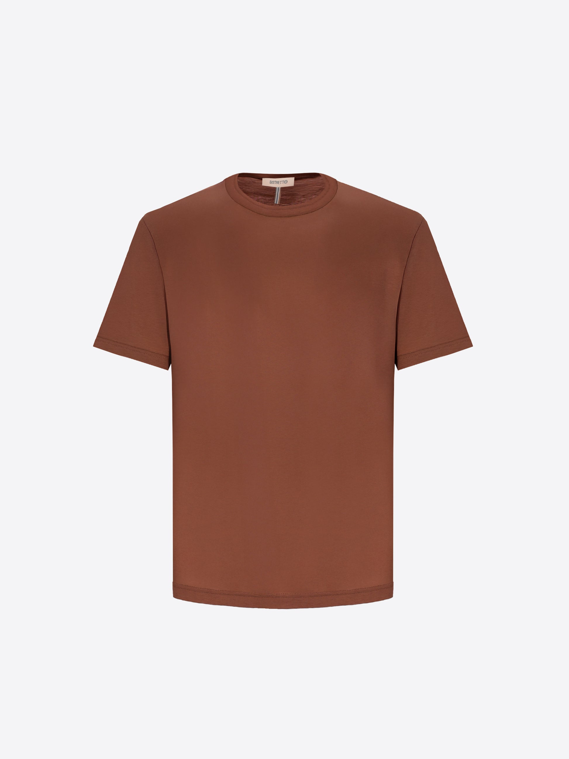 Menta T-Shirt Aus Baumwolle-Modal Mit Frischem Griff