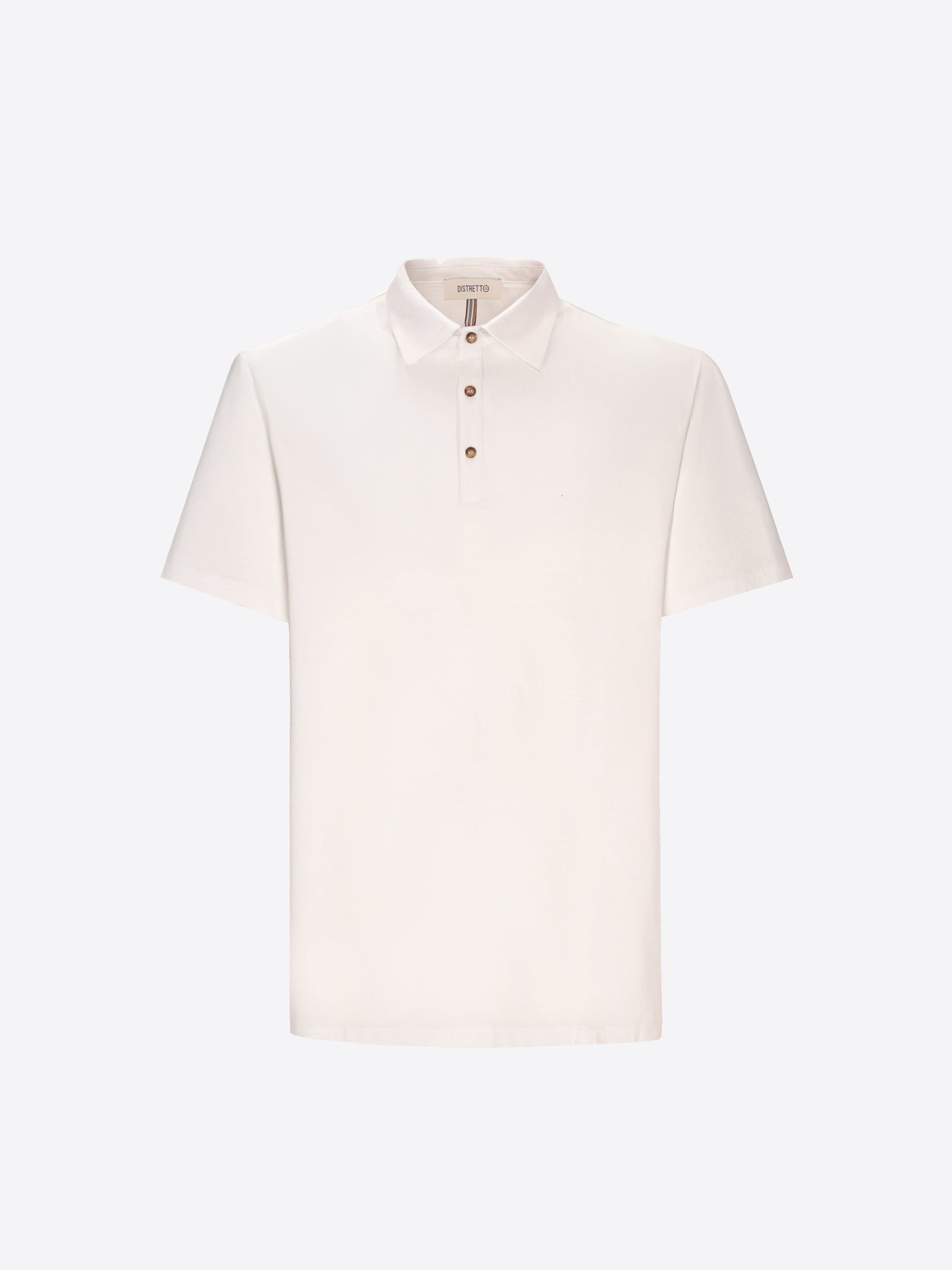 Polo Menta In Fresh-Hand Cotton-Modal Fabric