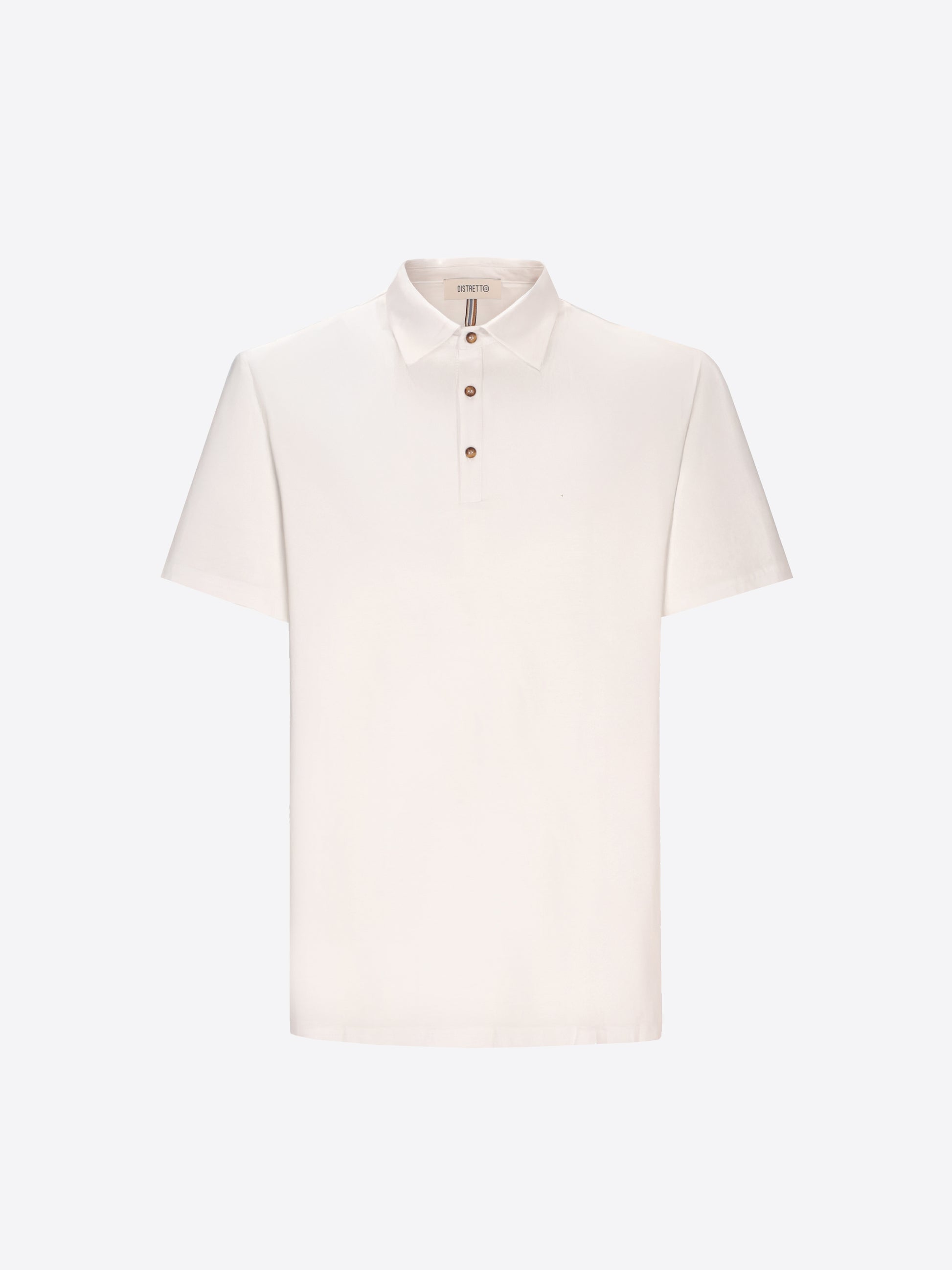 Menta Polo Aus Baumwolle-Modal Mit Frischem Griff