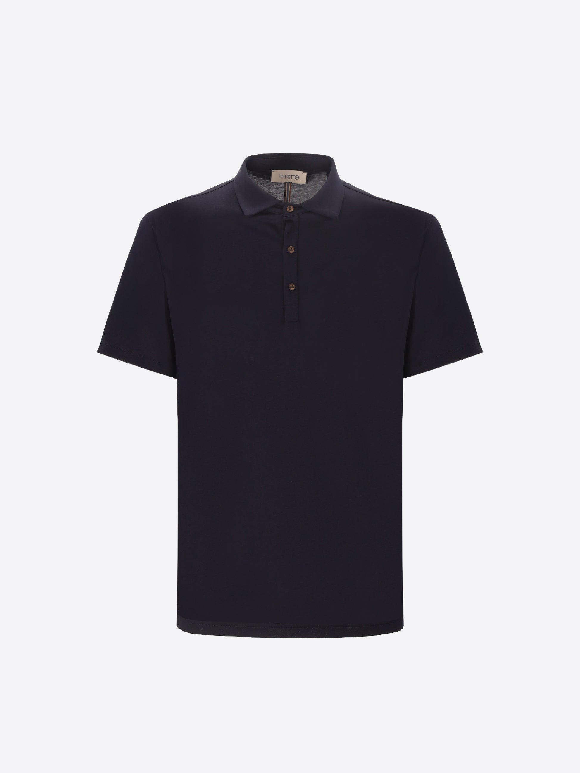 Menta Polo Aus Baumwolle-Modal Mit Frischem Griff