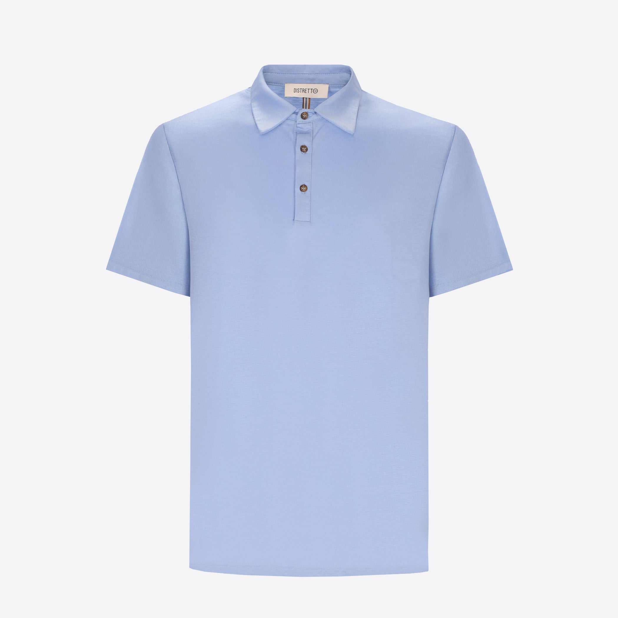 Polo Menta In Fresh-Hand Cotton-Modal Fabric - Icon