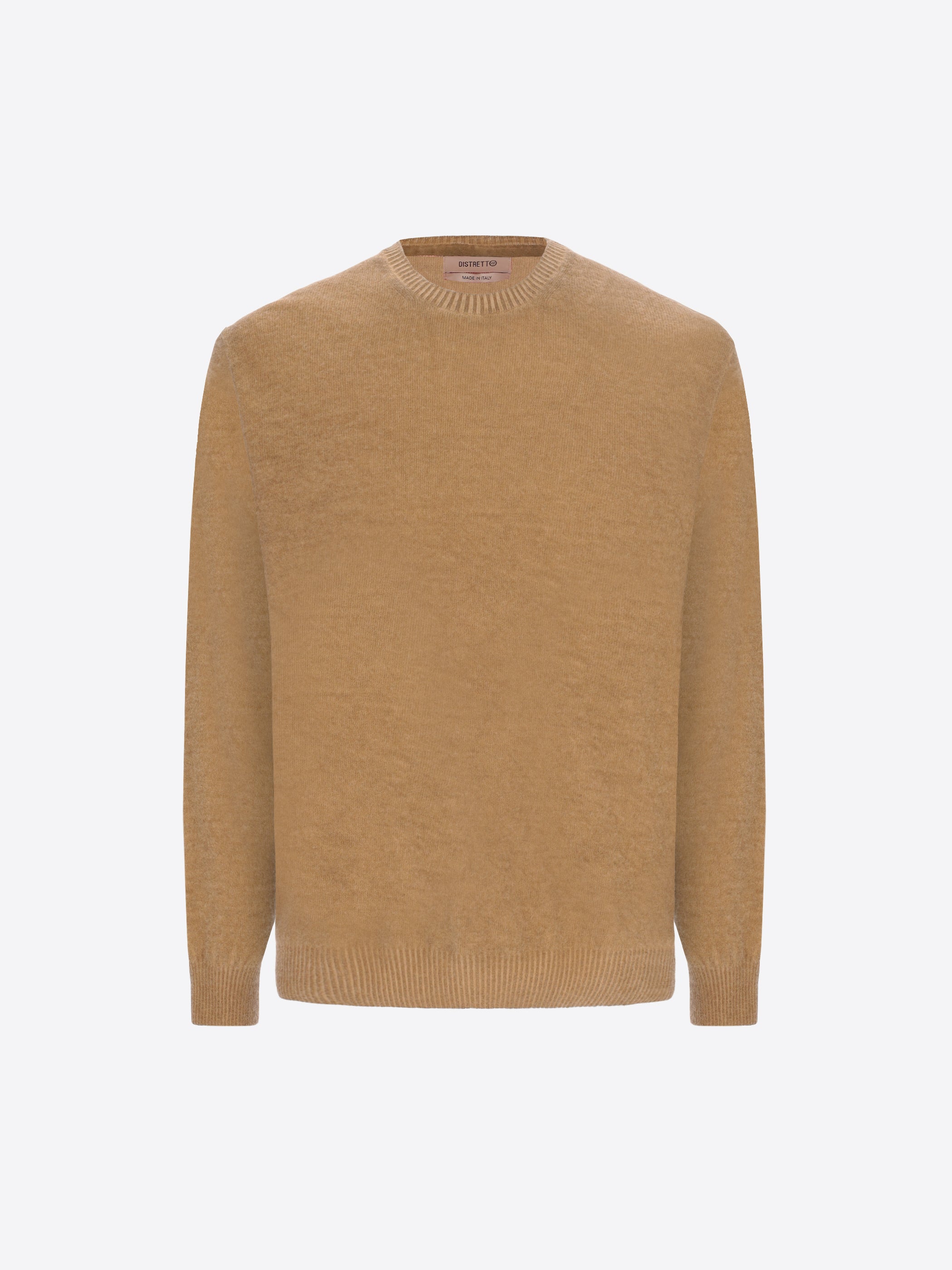 Distretto12 Camel Cashmere-Blend Sweater Canova - Product Still Life