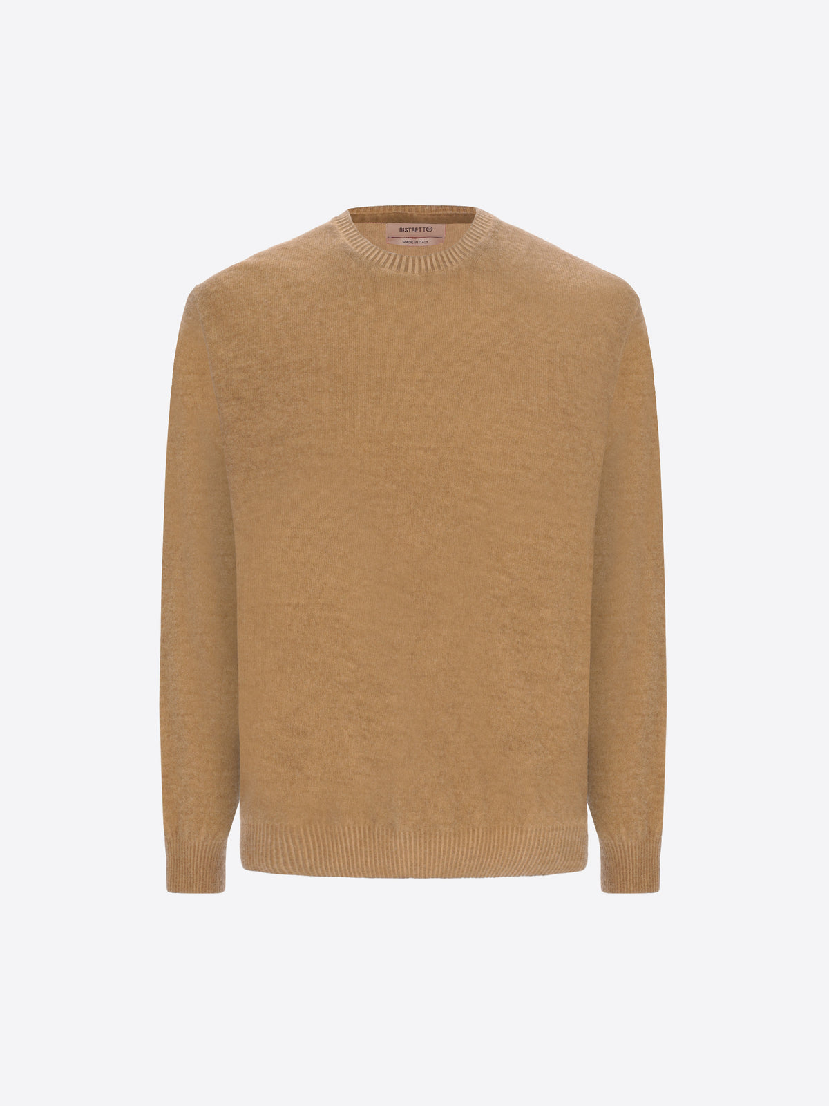 Distretto12 Camel Cashmere-Blend Sweater Canova - Product Still Life