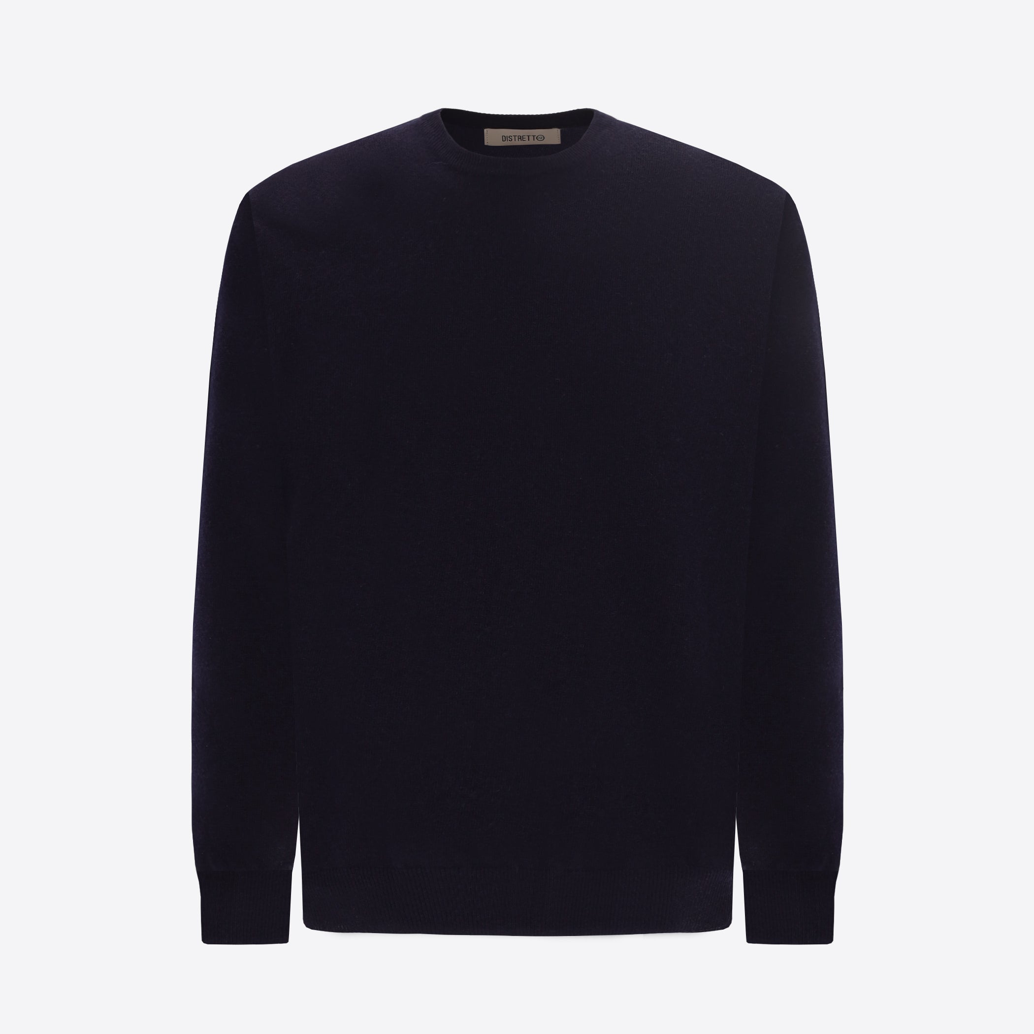 Distretto12 Blue Cashmere-Blend Sweater Michelangelo - Product Still Life