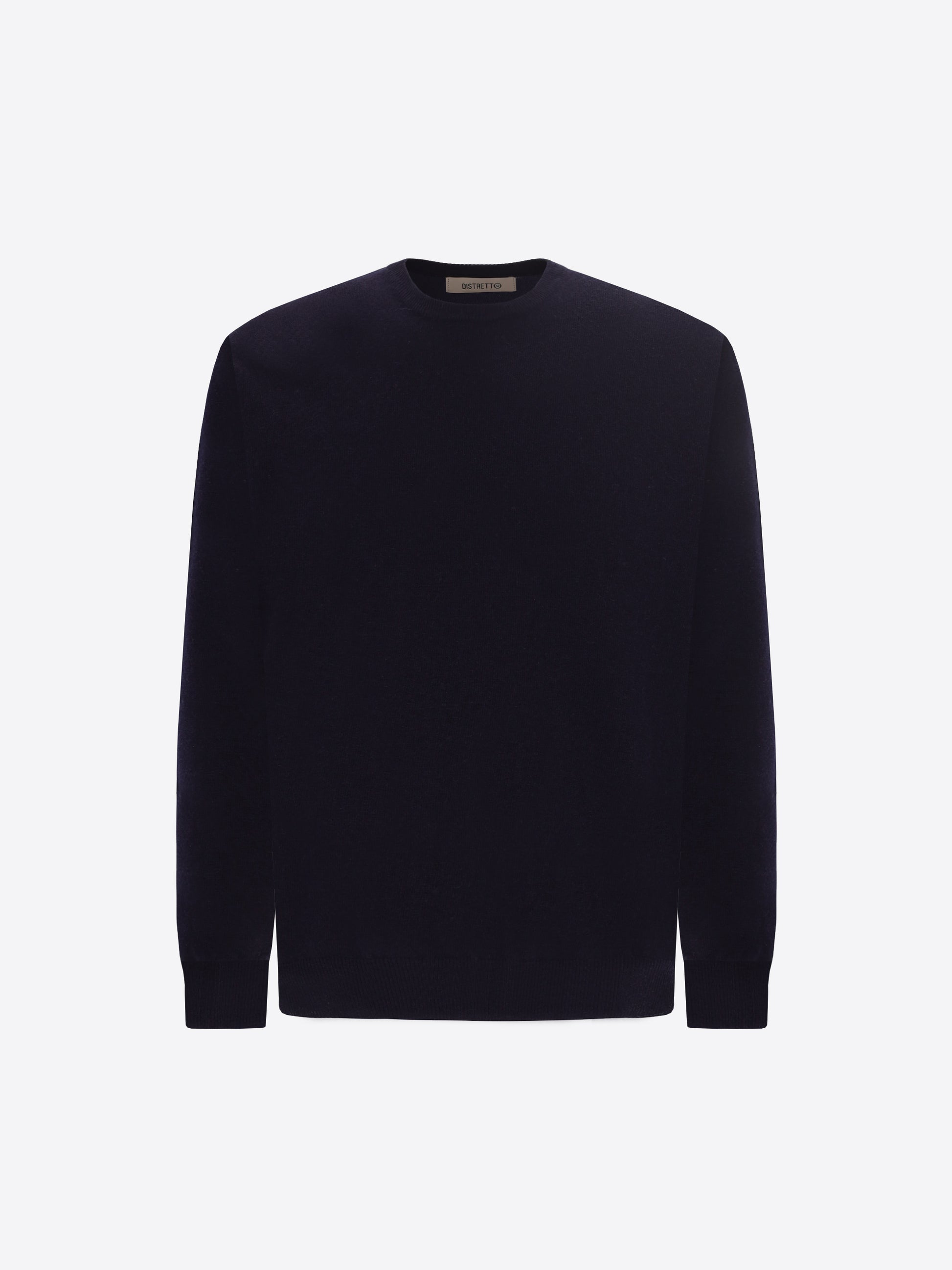 Distretto12 Blue Cashmere-Blend Sweater Michelangelo - Product Still Life