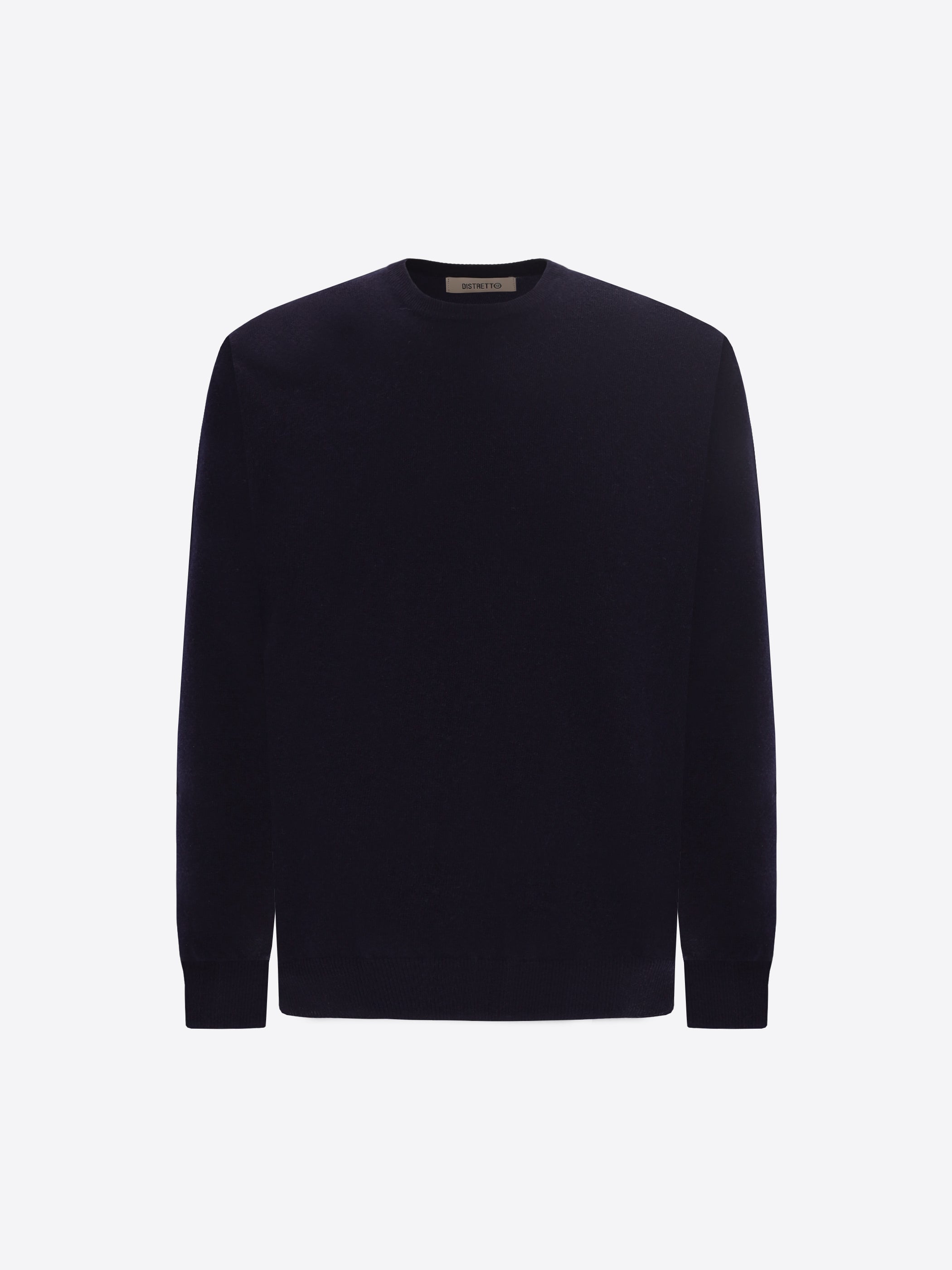 Distretto12 Blue Cashmere-Blend Sweater Michelangelo - Product Still Life