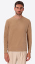 Dove Grey Chenille-Knit Technical Sweater Blas - Model Front View