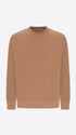 Distretto12 Dove Grey Chenille-Knit Technical Sweater Blas - Product Still Life