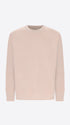Distretto12 Off White Chenille-Knit Technical Sweater Blas - Product Still Life
