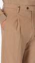 Rio Pences Mantegna Cacha Comfort Cotton Trousers - Close-Up Of The Front Pocket
