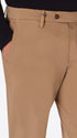 York Canaletto Cacha Comfort Cotton Trousers - Close-Up Of The Front Pocket