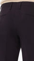 York Mantegna Blue Comfort Cotton Trousers - Close-Up Of The Back Pocket