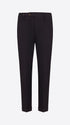 Distretto12 York Mantegna Blue Comfort Cotton Trousers - Product Still Life