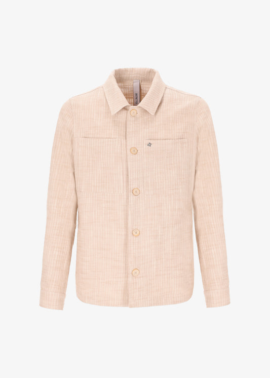 Fiesole Hemdjacke mit Streifen aus Baumwollmischung