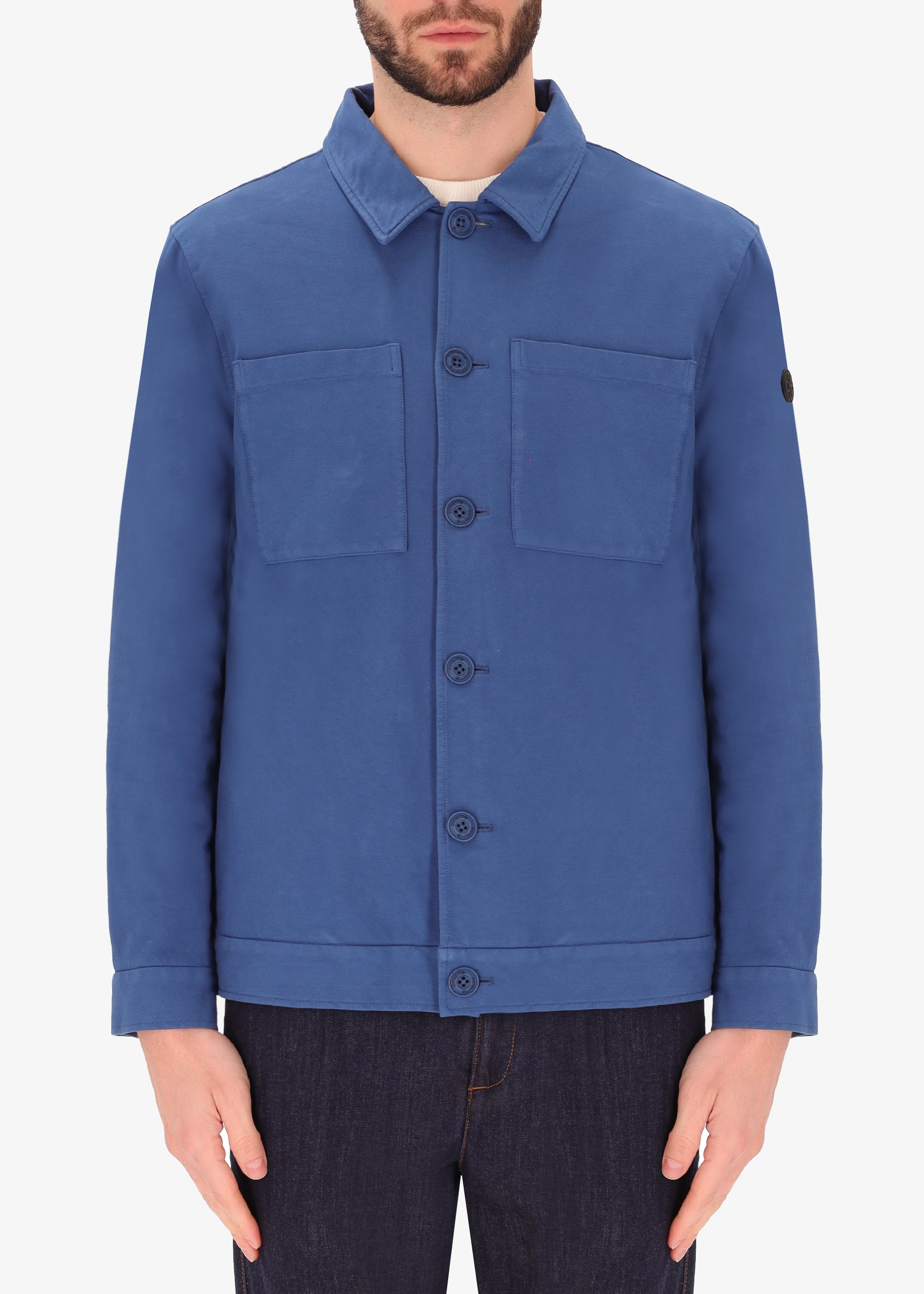 Portland-Hemdjacke aus Baumwolle