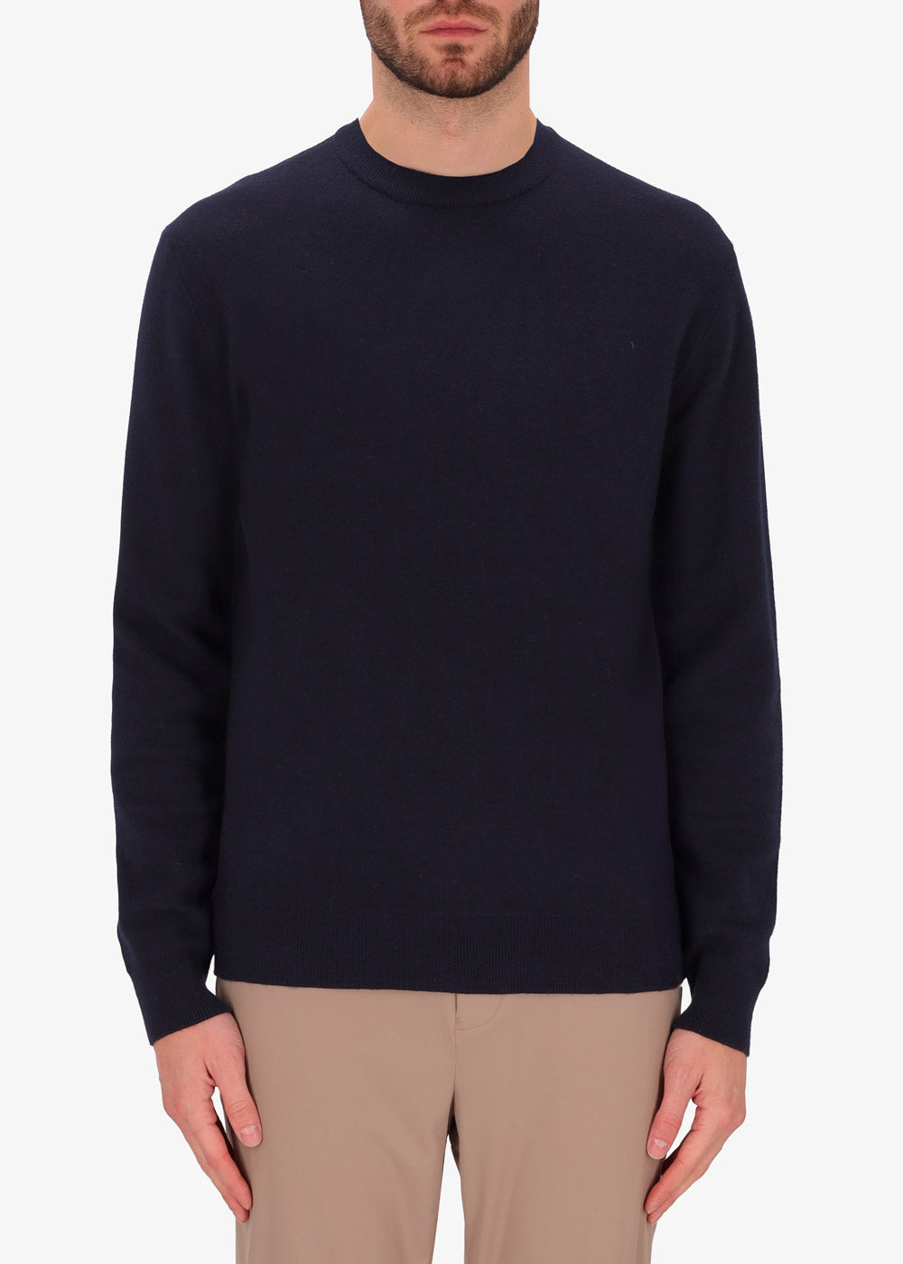 Pullover Softouch mit beidseitigem Rundhalsausschnitt