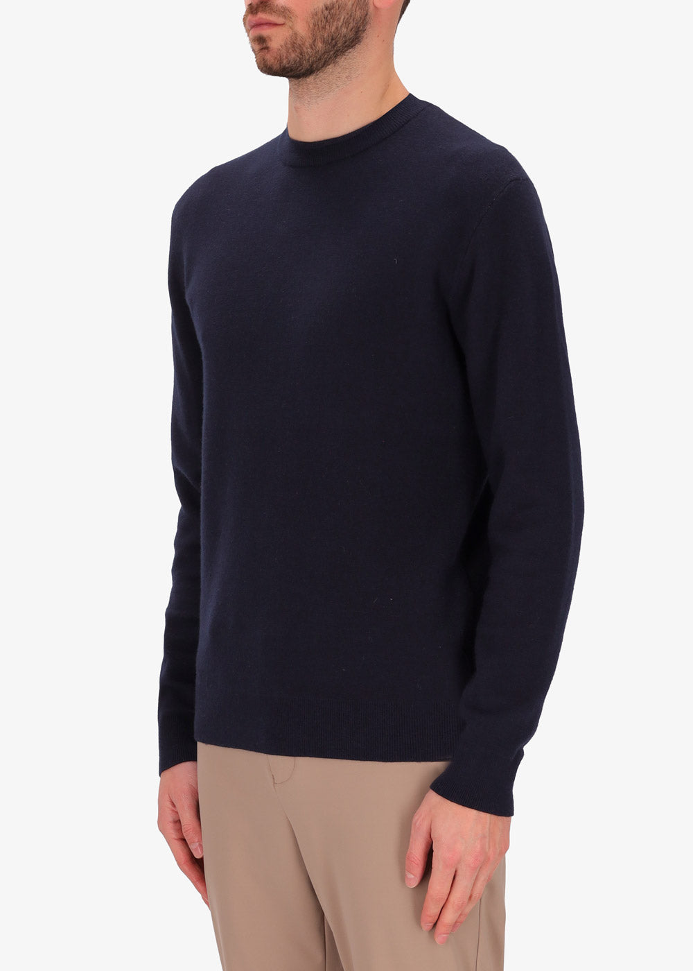 Pullover Softouch mit beidseitigem Rundhalsausschnitt