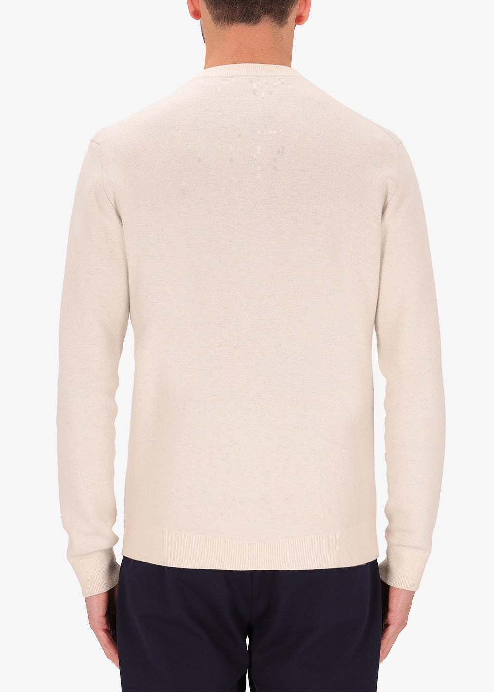 Pullover Softouch mit beidseitigem Rundhalsausschnitt