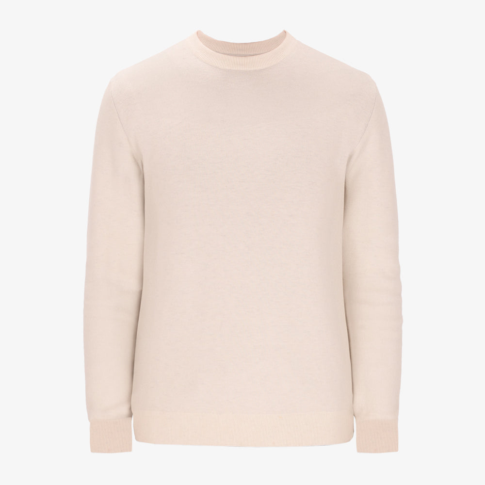 Double Face Crewneck Sweater Knitwear Softouch