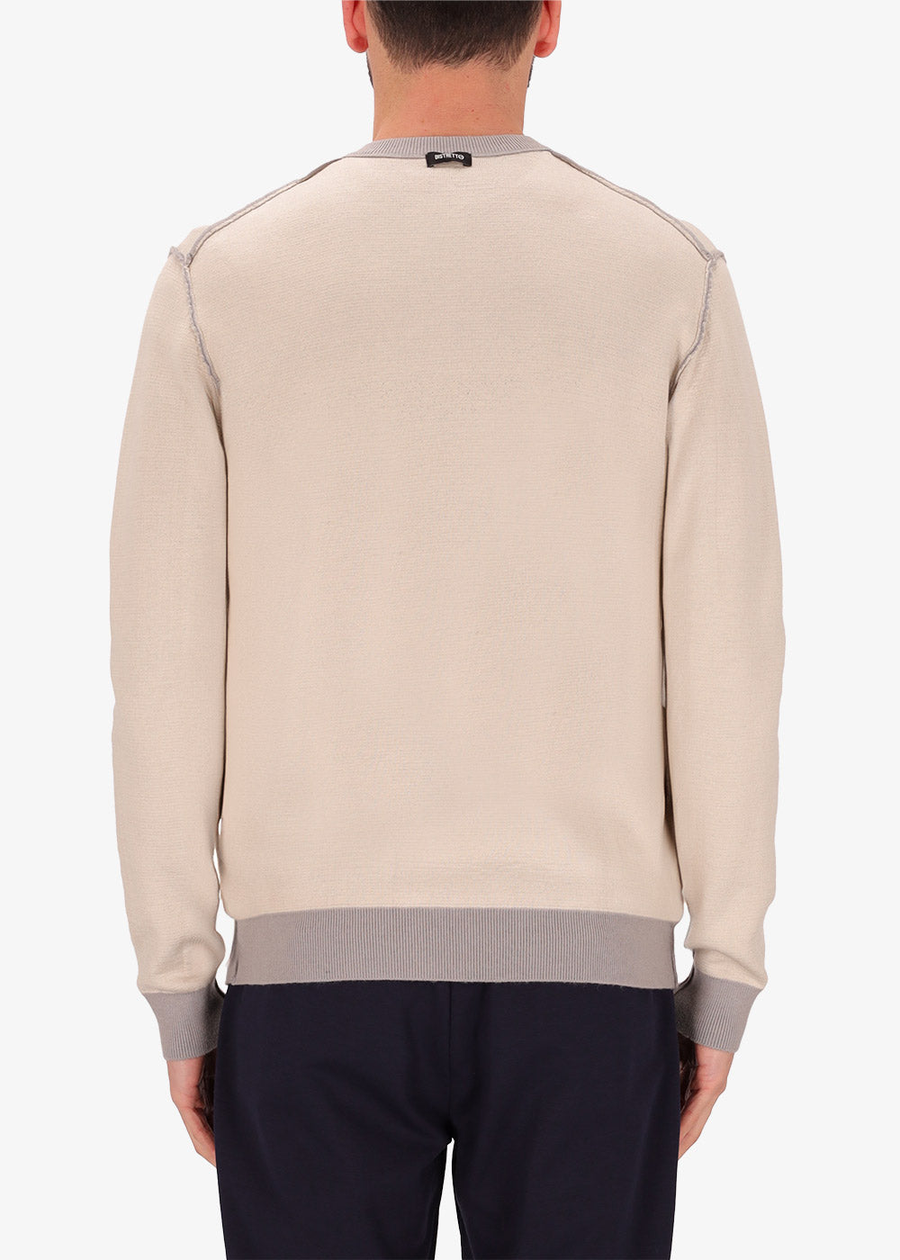 Pullover Softouch mit beidseitigem Rundhalsausschnitt