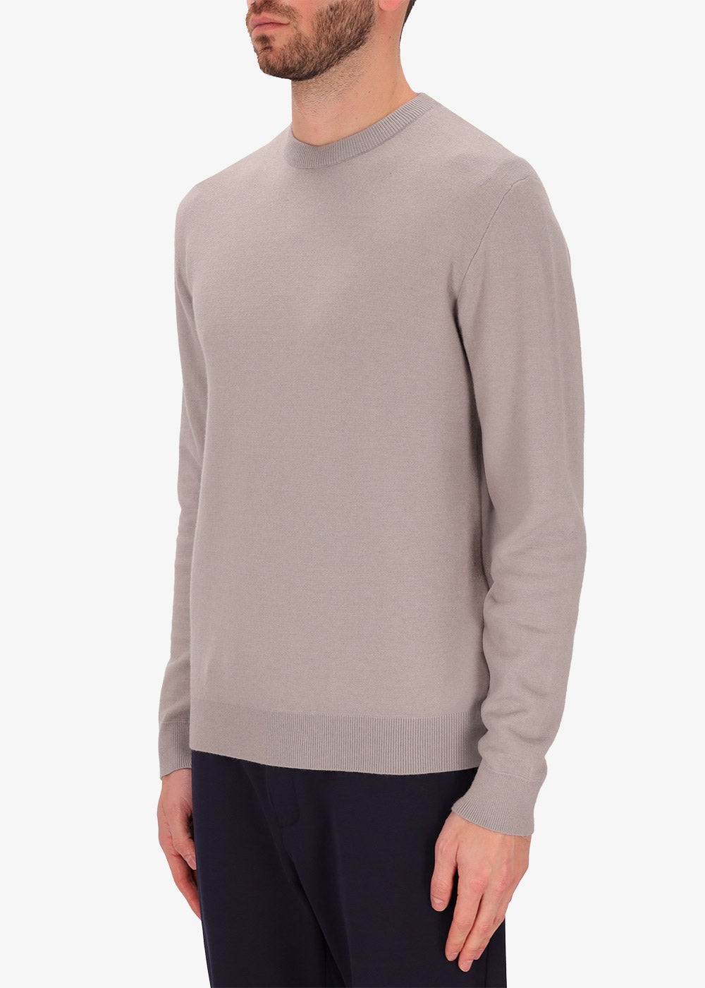 Pullover Softouch mit beidseitigem Rundhalsausschnitt