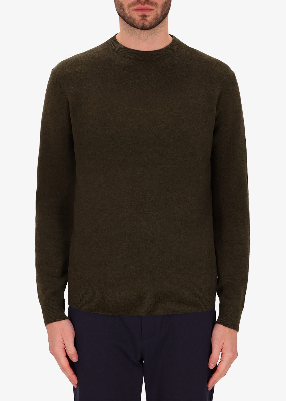Pullover Softouch mit beidseitigem Rundhalsausschnitt